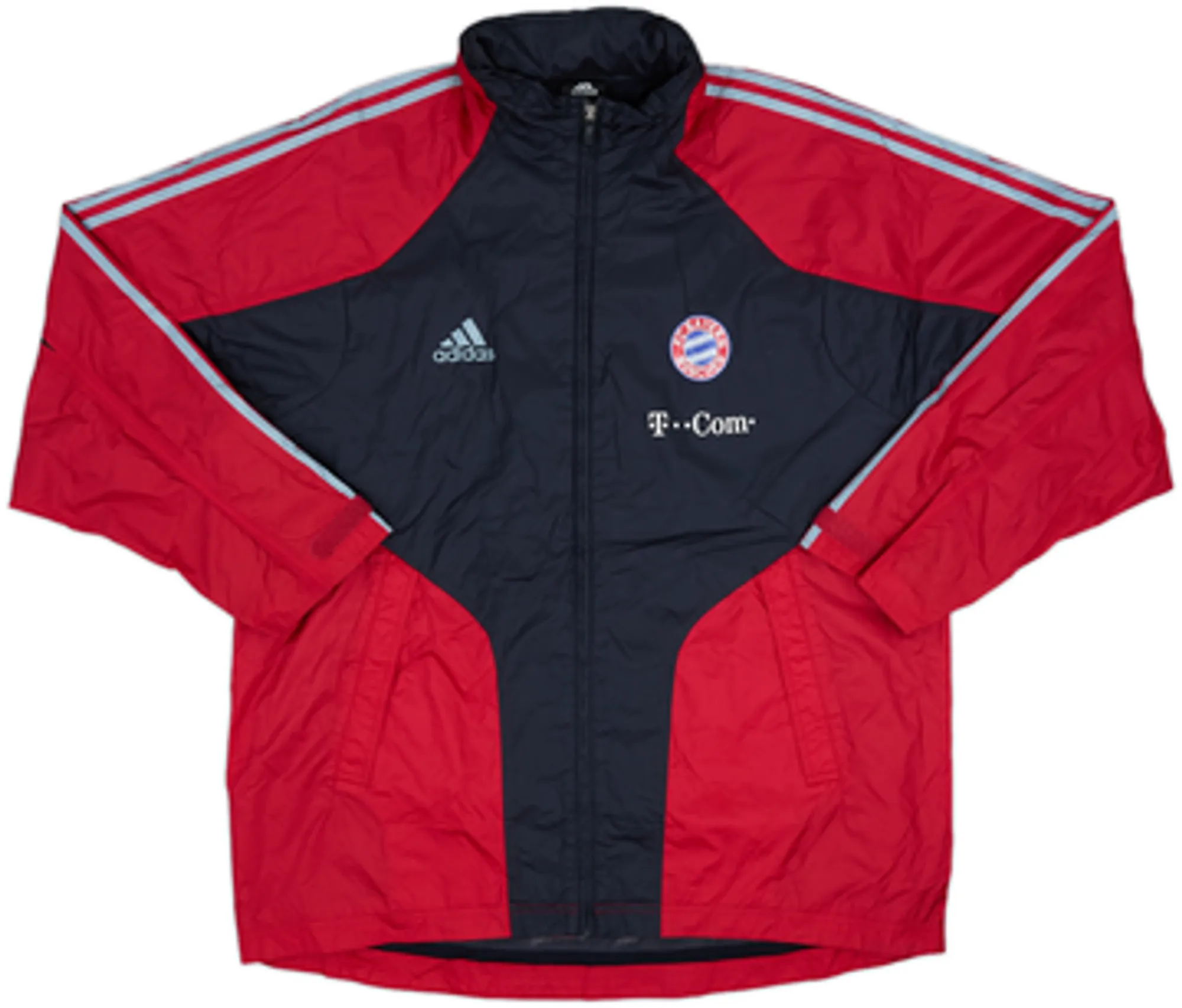 2004-05 Bayern Munich adidas Hooded Rain Jacket - 7/10 - (L)