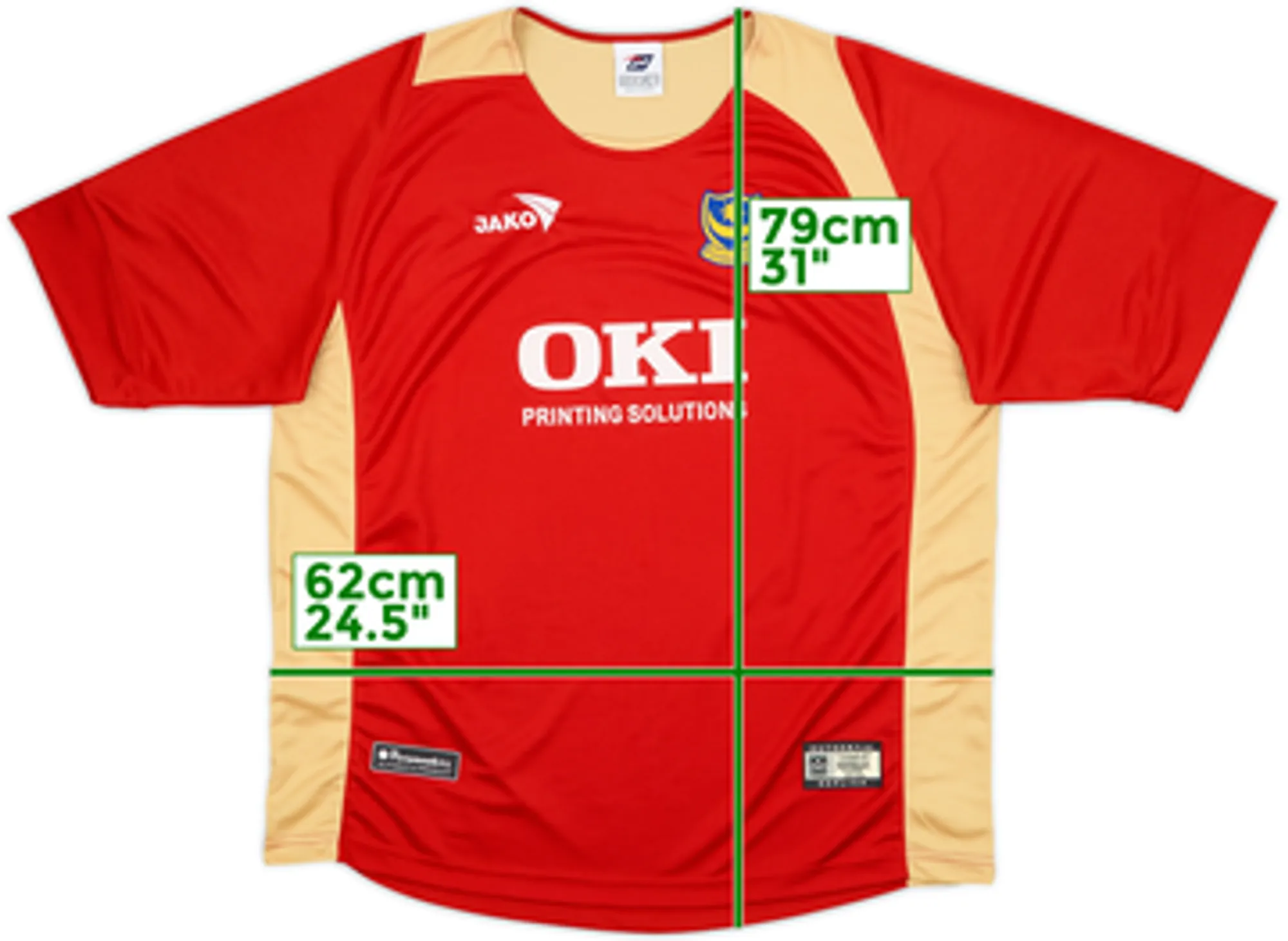 Jako Portsmouth Mens SS Away Shirt 2005/06