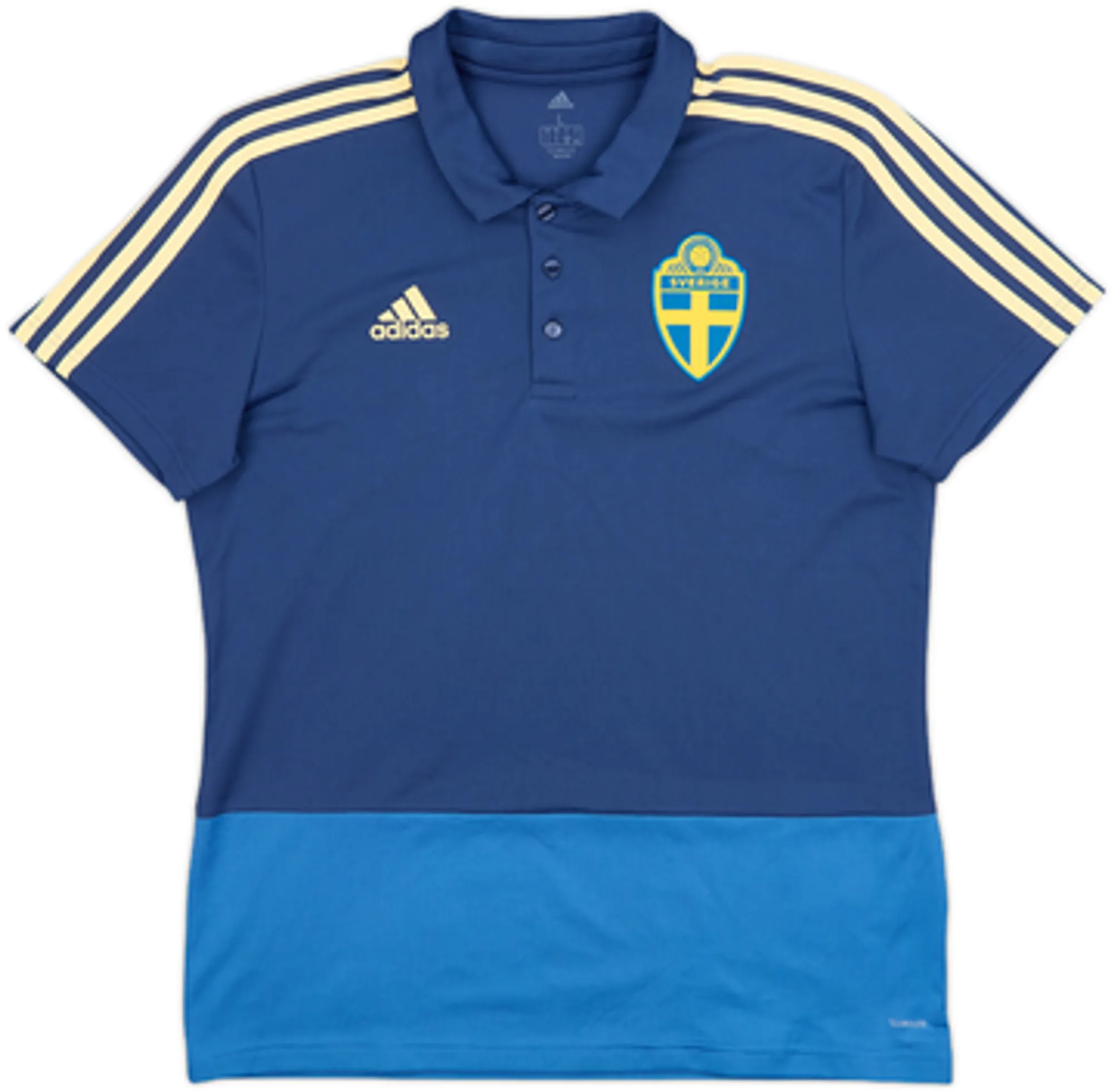 2017-18 Sweden adidas Polo Shirt - 10/10 - (L)