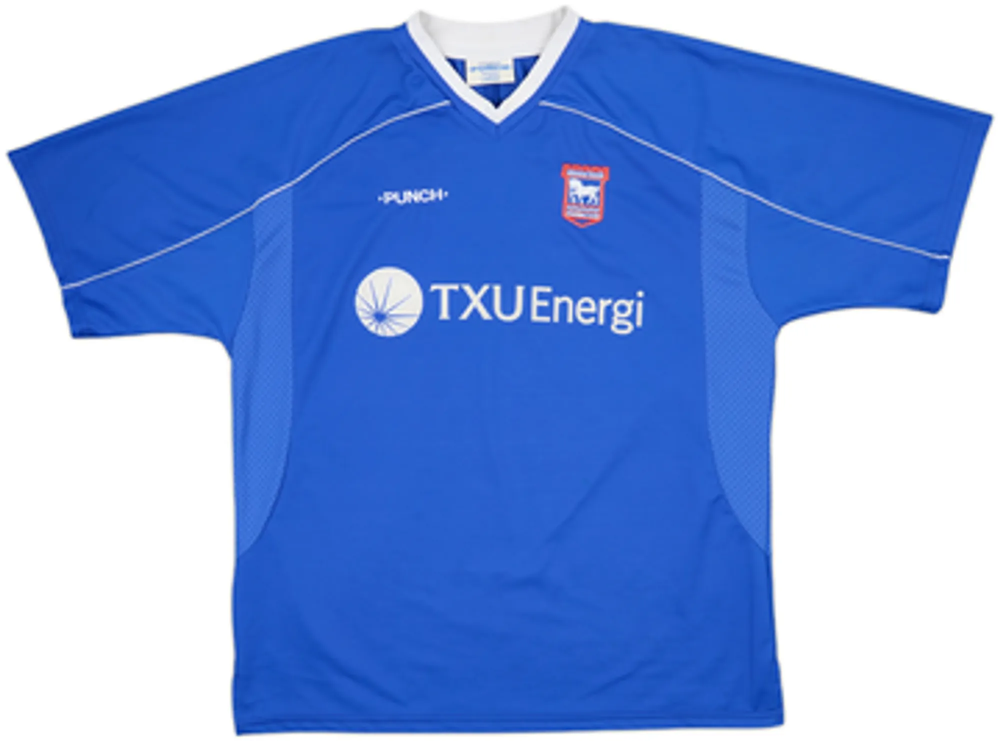 Home Ipswich Town Mens SS Home Shirt 2001/02