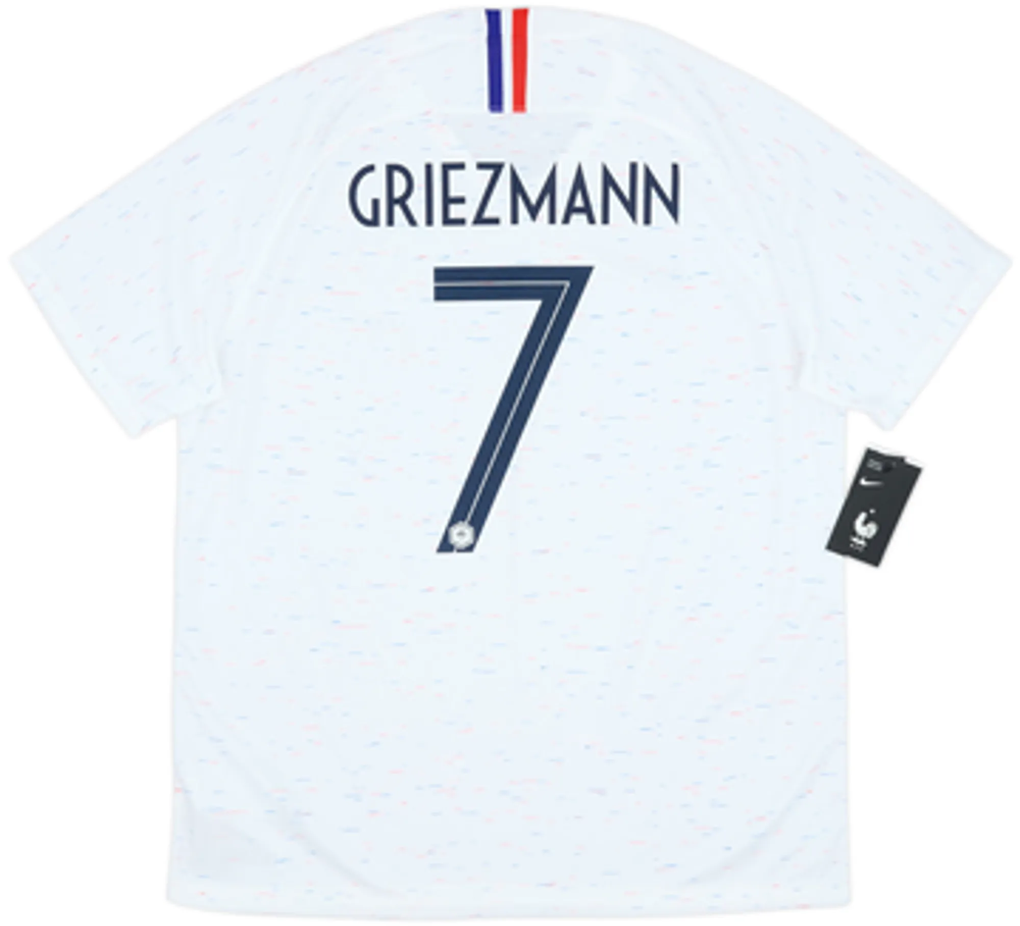 Nike France Mens SS Away Shirt 2018