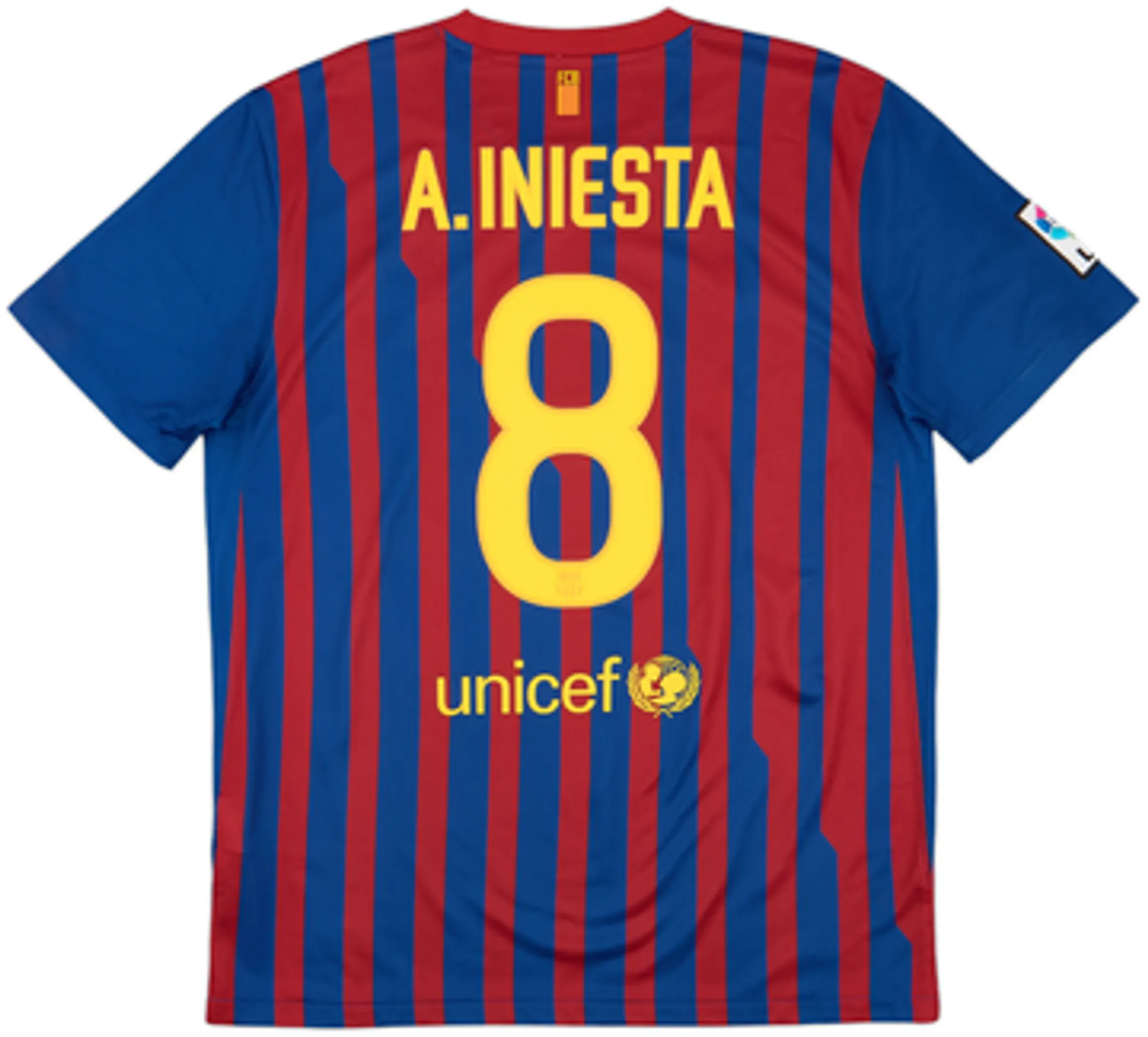 Nike Barcelona Mens SS Home Shirt 2011/12