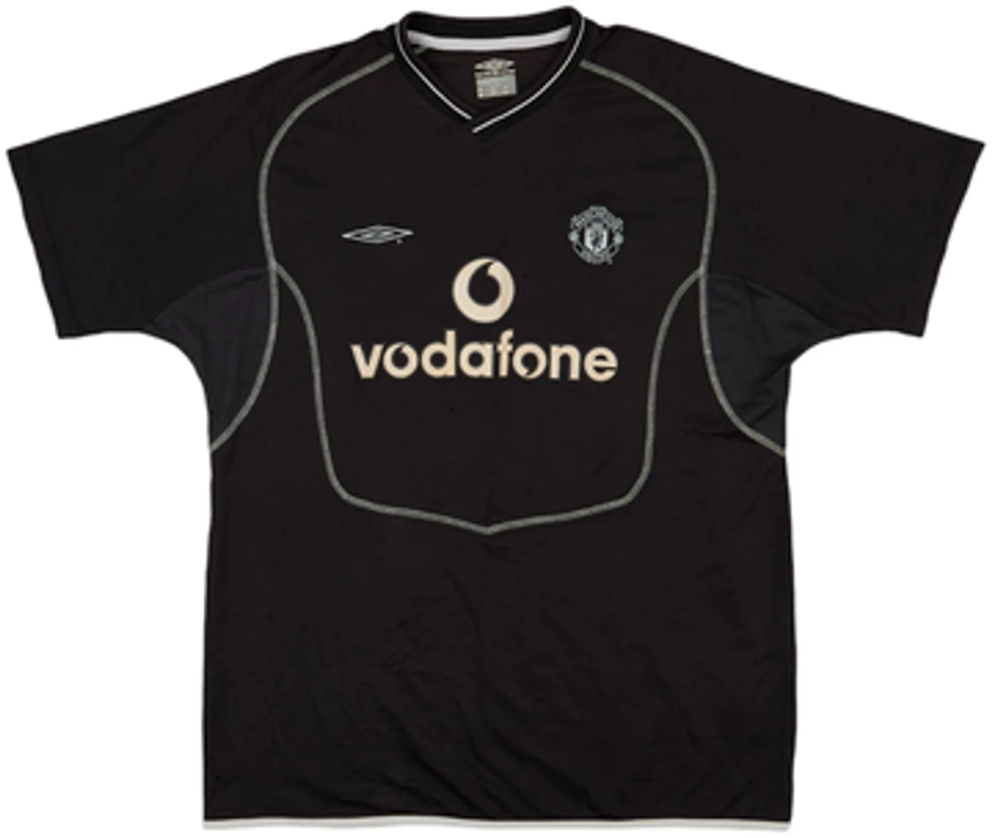 Umbro Manchester United Mens SS Goalkeeper Home Shirt 2000/02