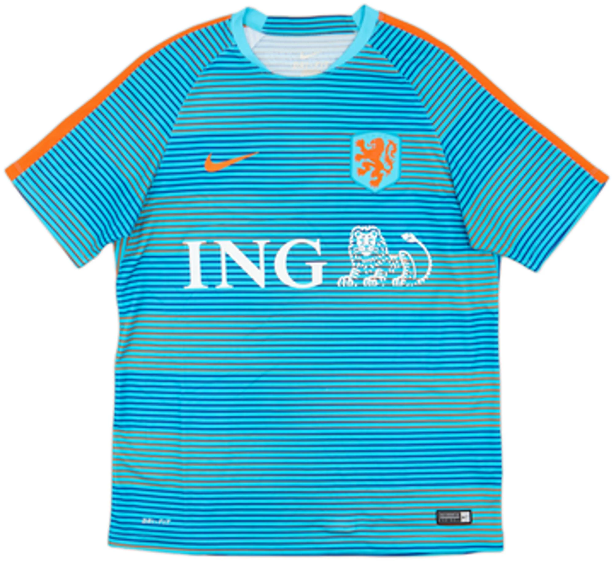 Nike Netherlands Mens SS Home Shirt 2016