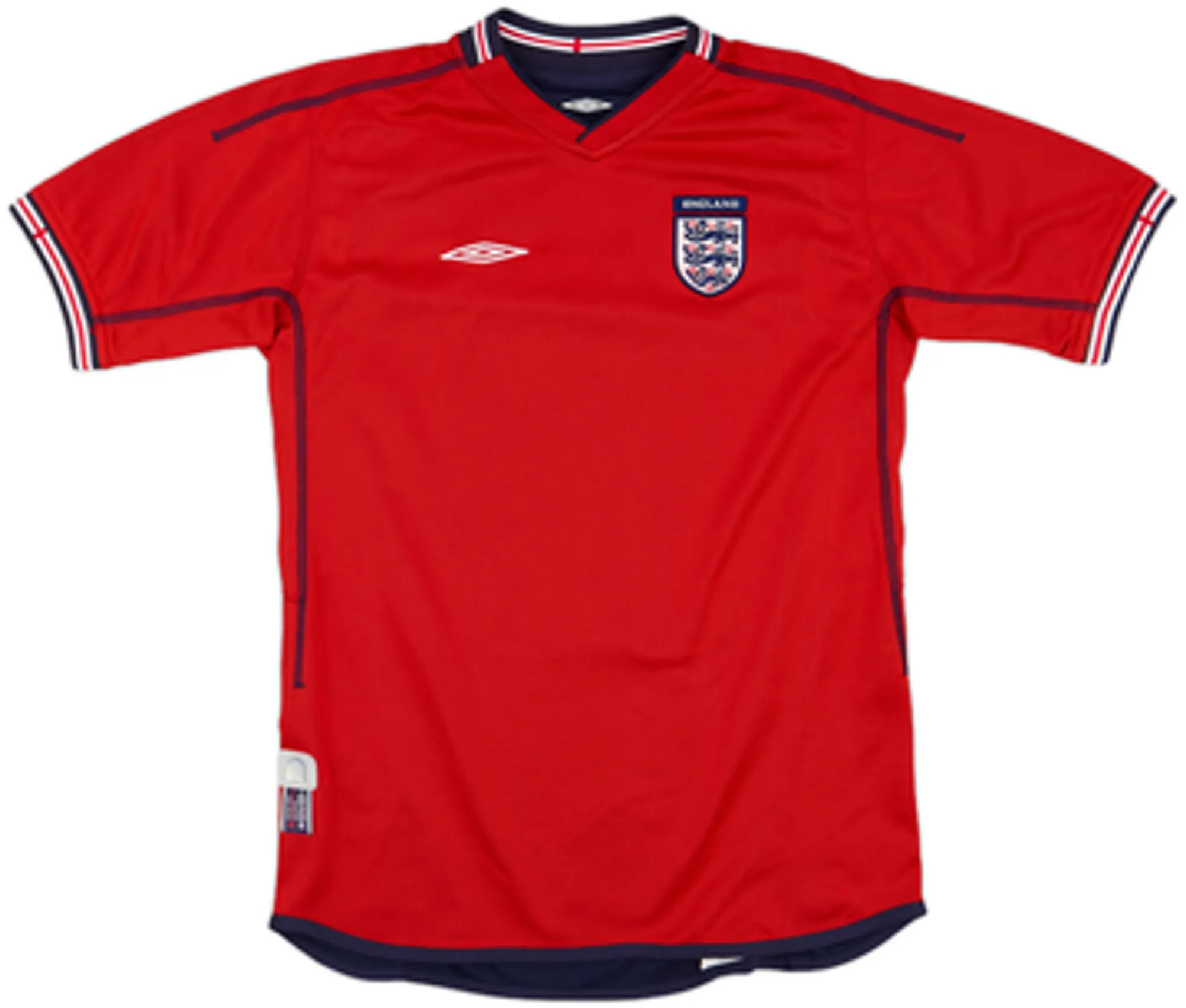 Umbro England Boys SS Away Shirt 2002