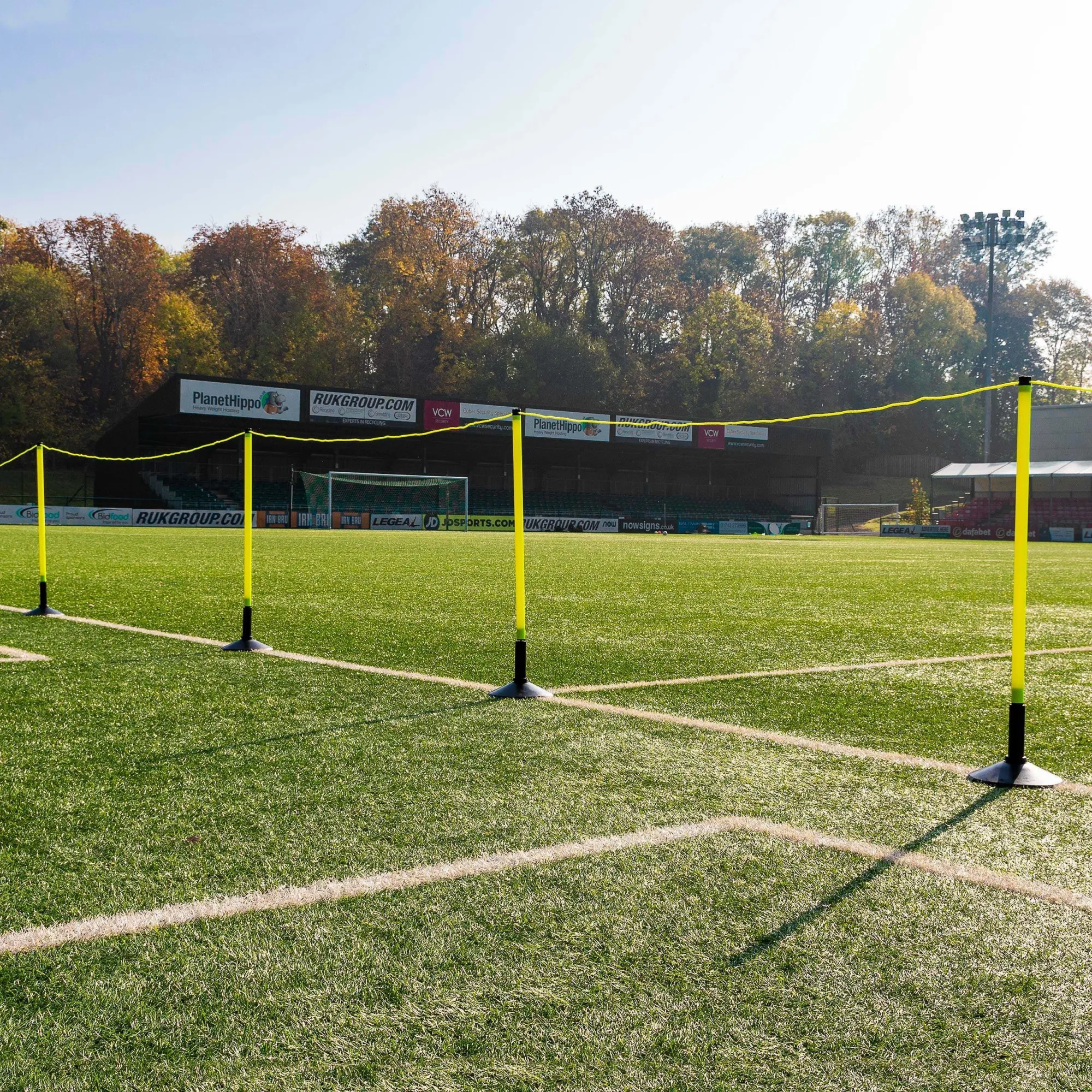 FORZA Football Astroturf Crowd Control Barrier [Includes Bases]