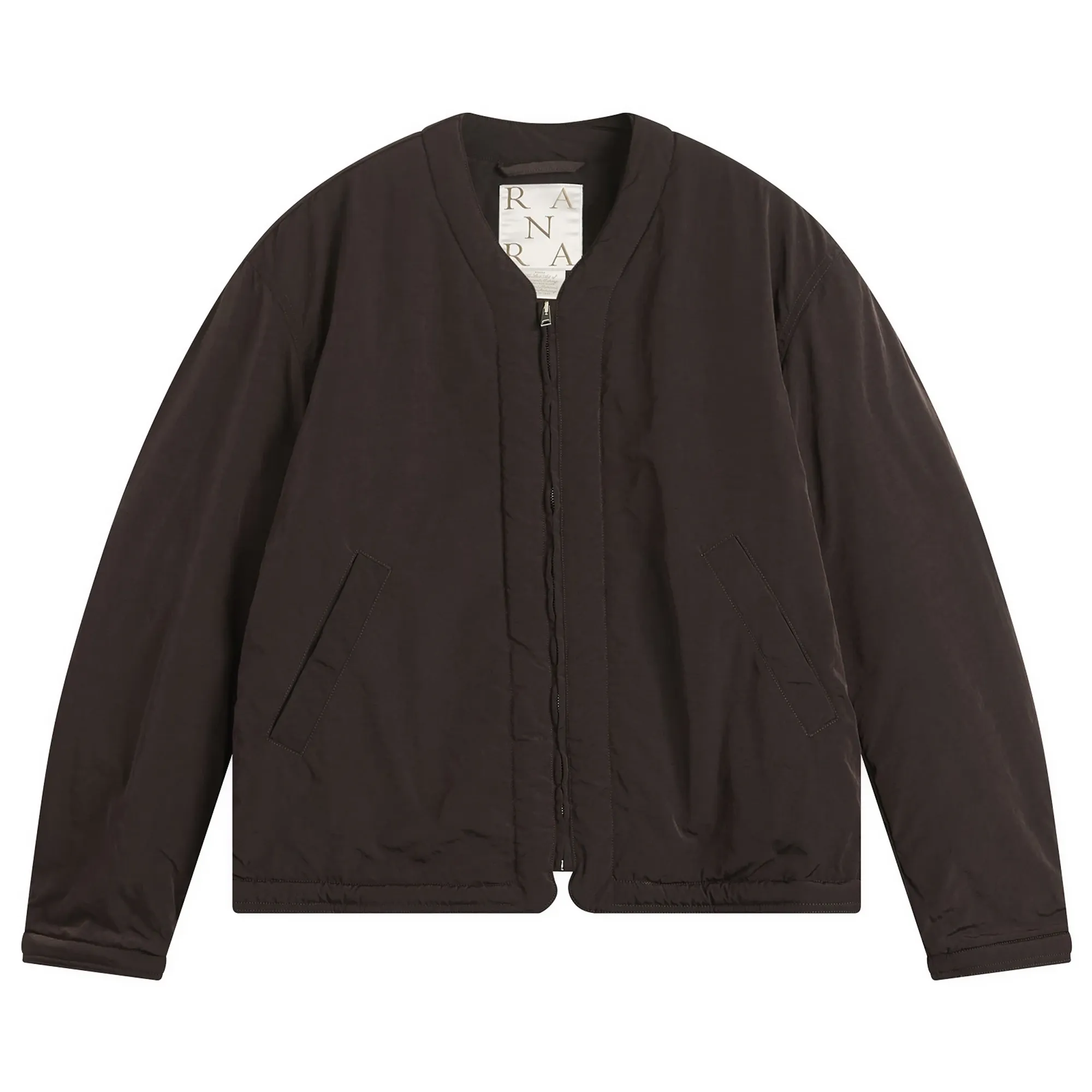 Ranra Men's Ascender Canvas Nylon Jacket And Fleece Lining Black Coffee