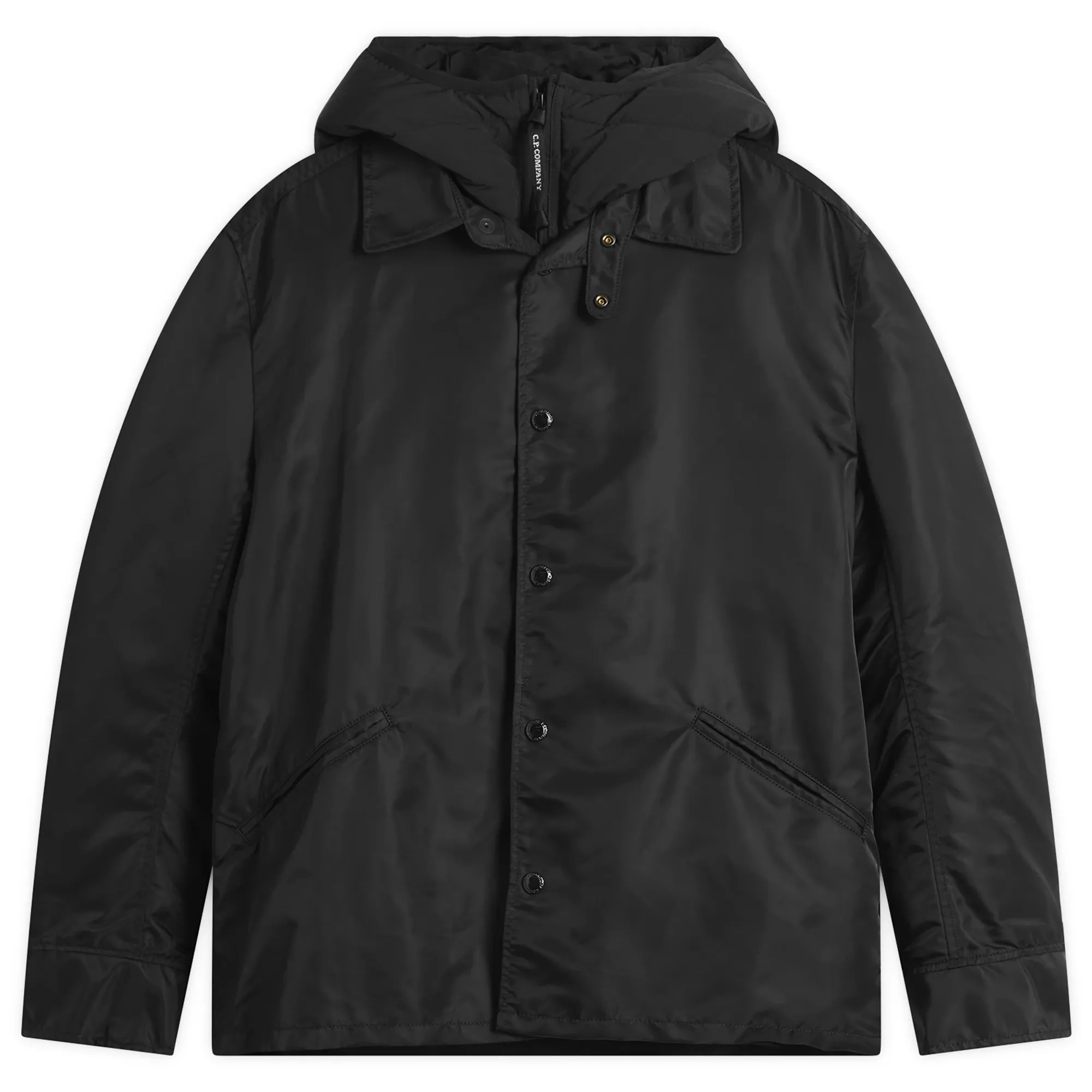 Junya Watanabe MAN Men's x C.P. Company Nylon Twill Goggle Jacket Black