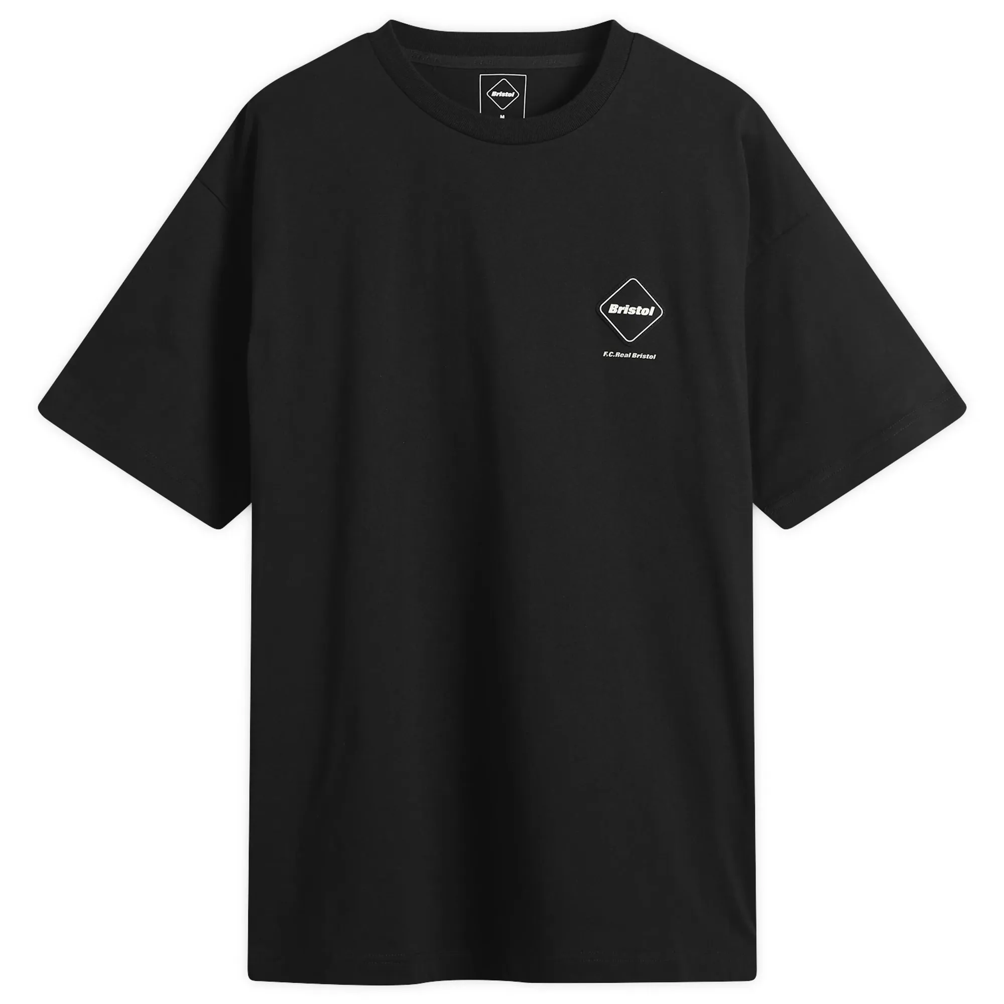 F.C. Real Bristol Men's Big Logo Baggy T-Shirt Black
