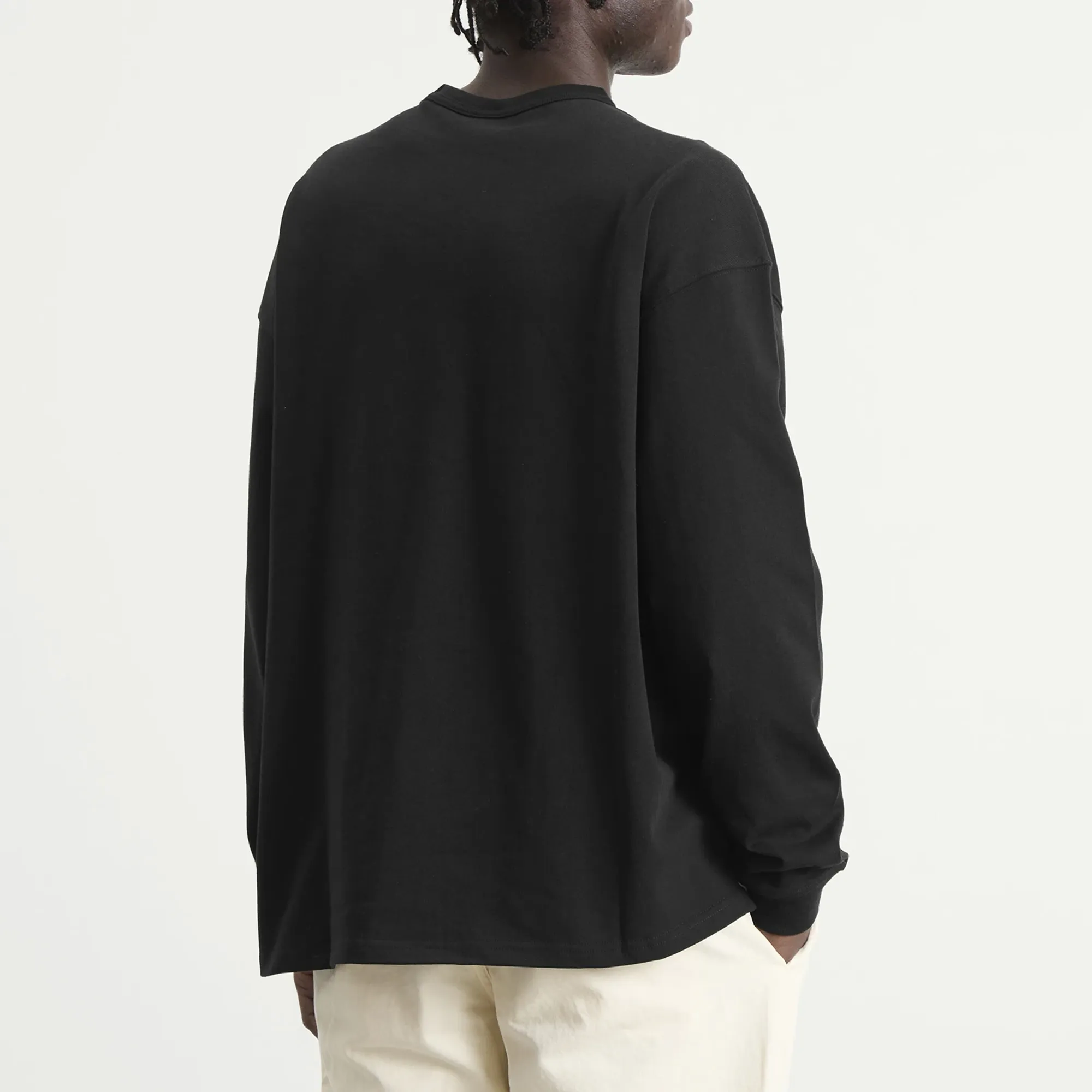 FrizmWORKS Men's OG Double Rib Longsleeve T-Shirt Black