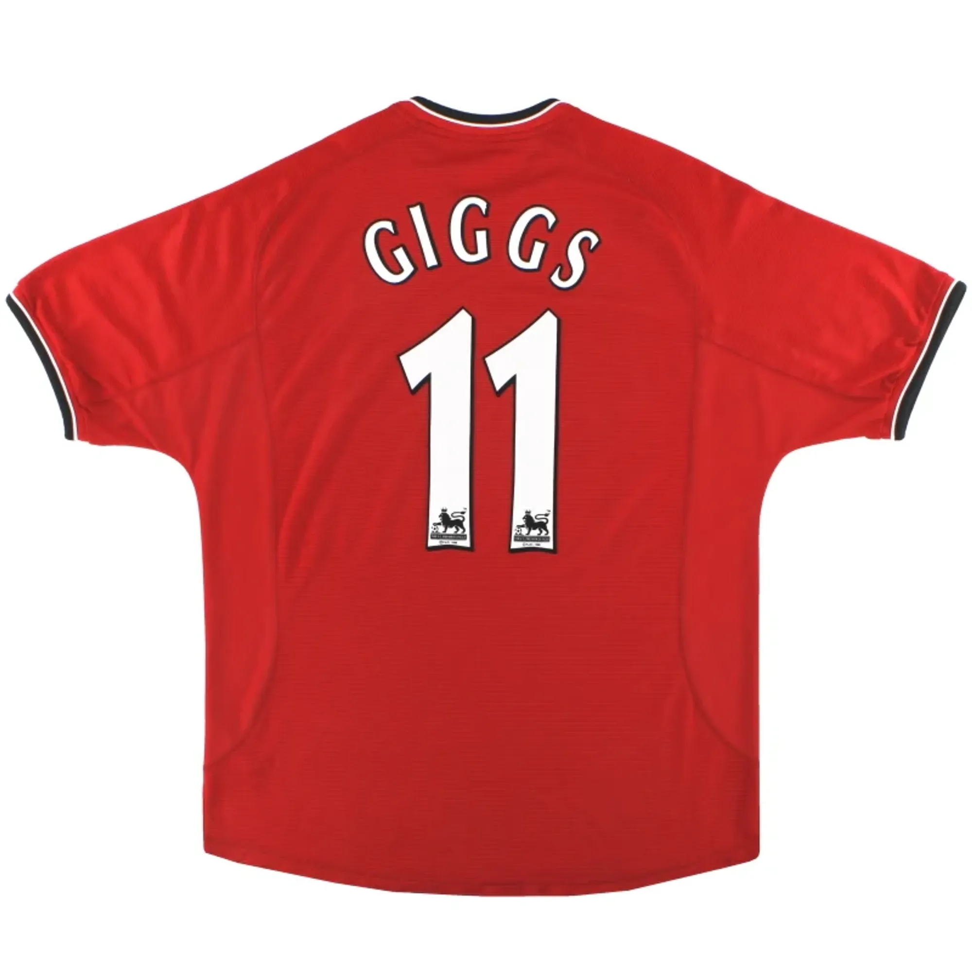 2000-02 Manchester United Umbro Home Shirt Giggs #11 *Mint* L - Manchester United / Mint 