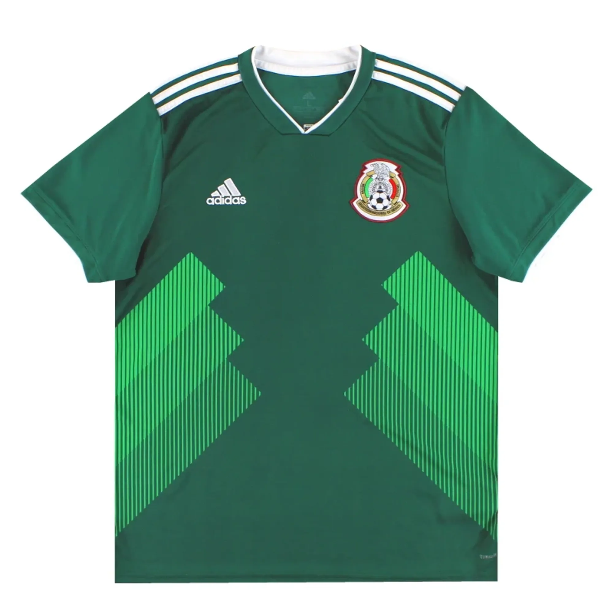 2018-19 Mexico adidas Home Shirt L - Mexico / Excellent