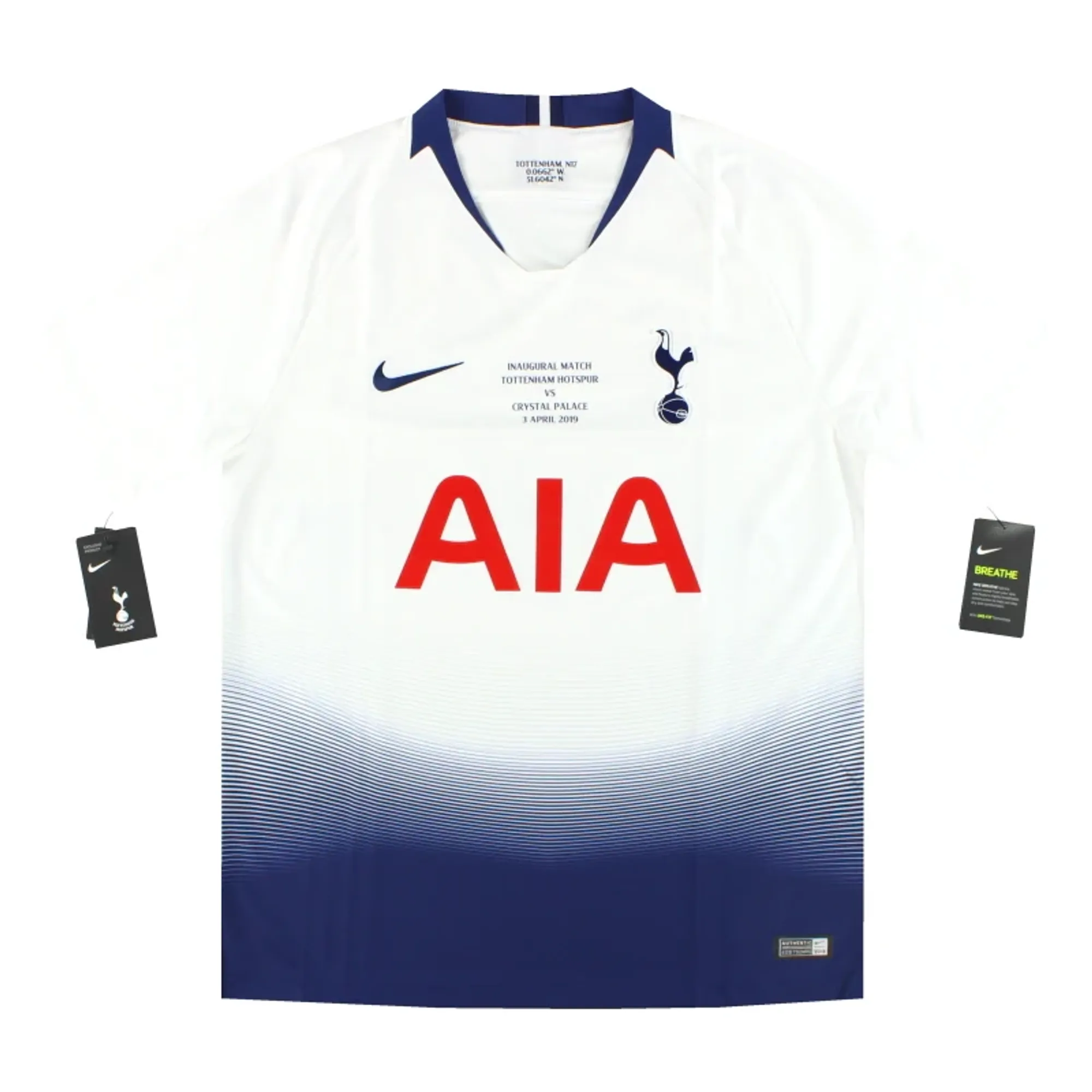2018-19 Tottenham Nike 'Inaugural' Home Shirt *w/tags* L - Tottenham Hotspur / w/tags 