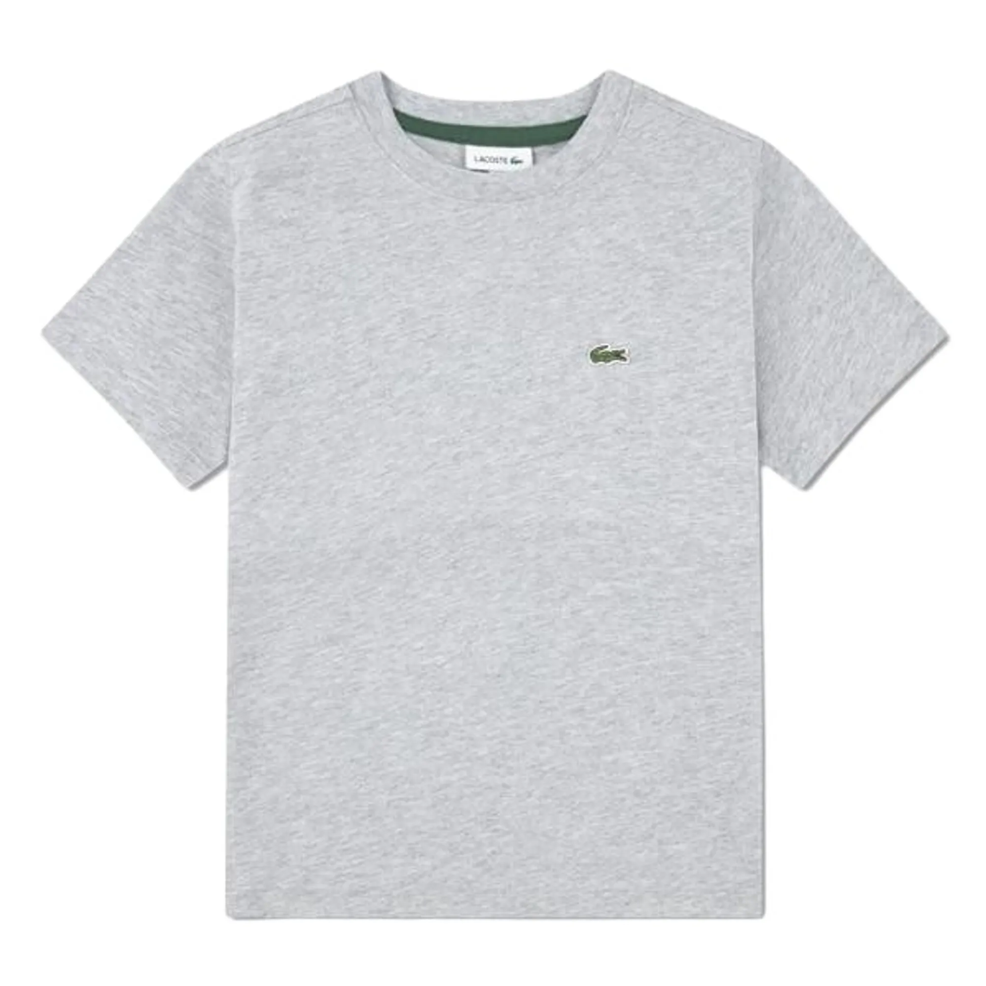 Lacoste Unisex Cotton T-shirt - Light Heathered Grey