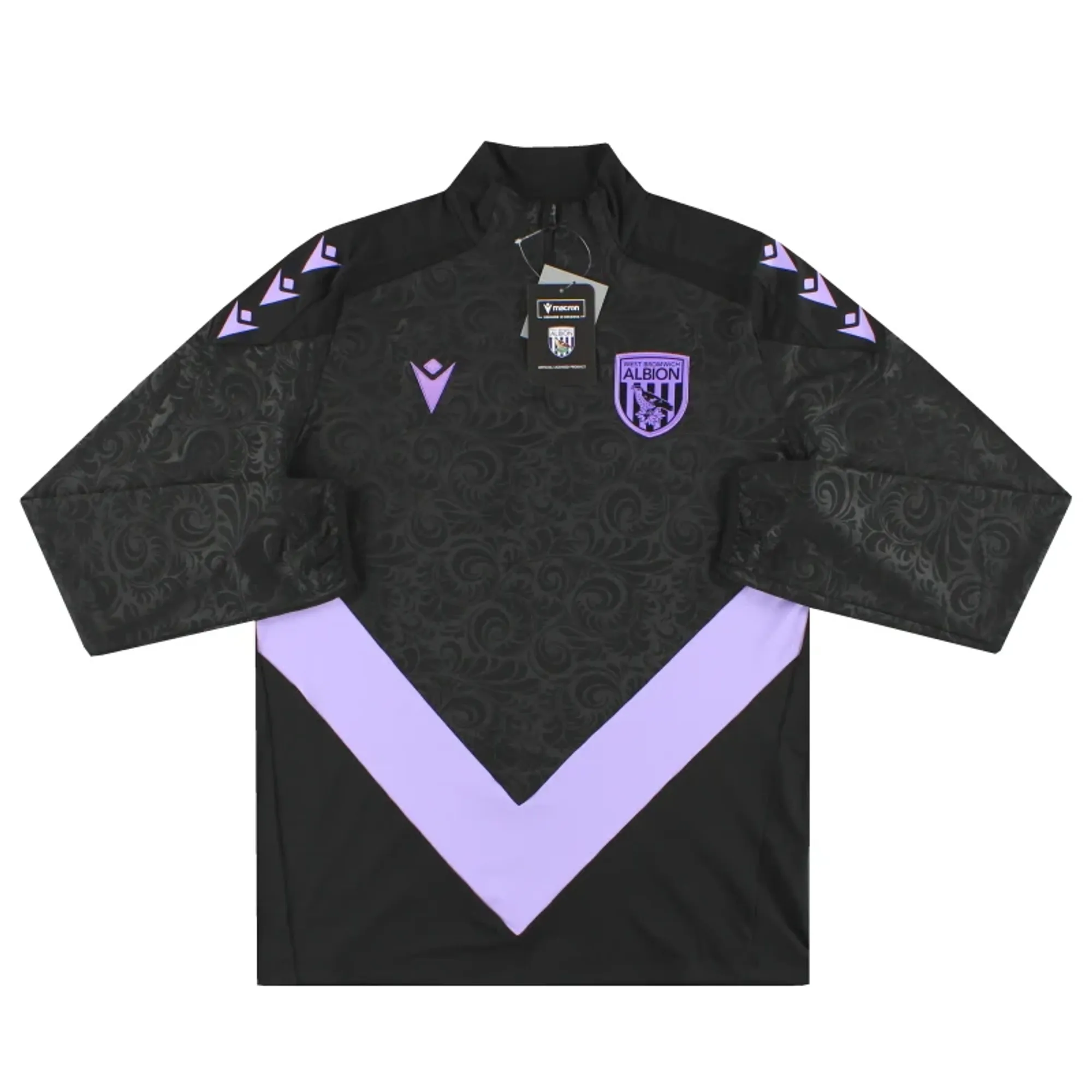 2024-25 West Brom Macron 1/4 Zip Training Top *w/tags* - West Brom / w/tags 