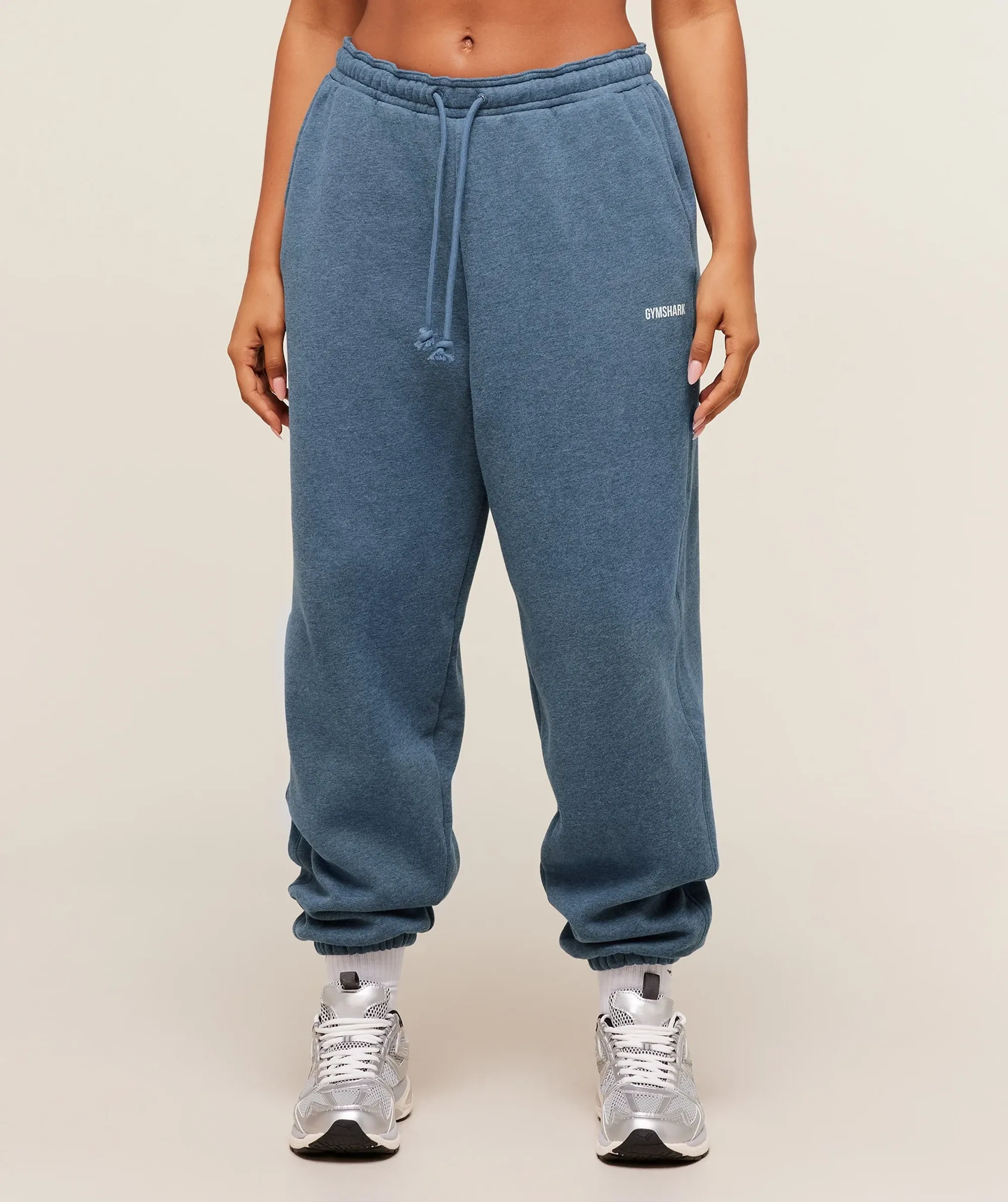  Cosy Luxe Cuffed Joggers - Bros Compound Blue Marl