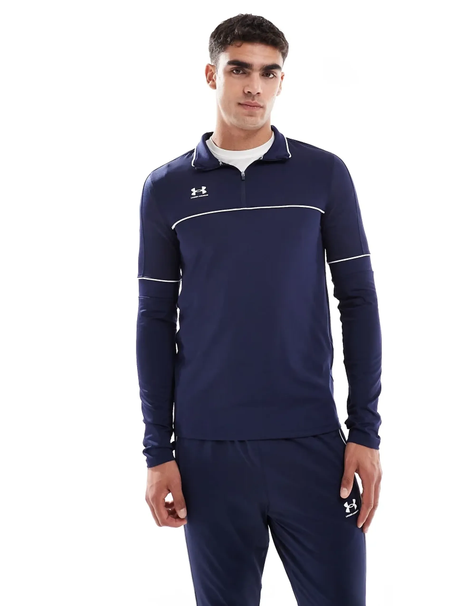 Under Armour  Challenger Training Men's ¼ Zip Midnight Navy / White L