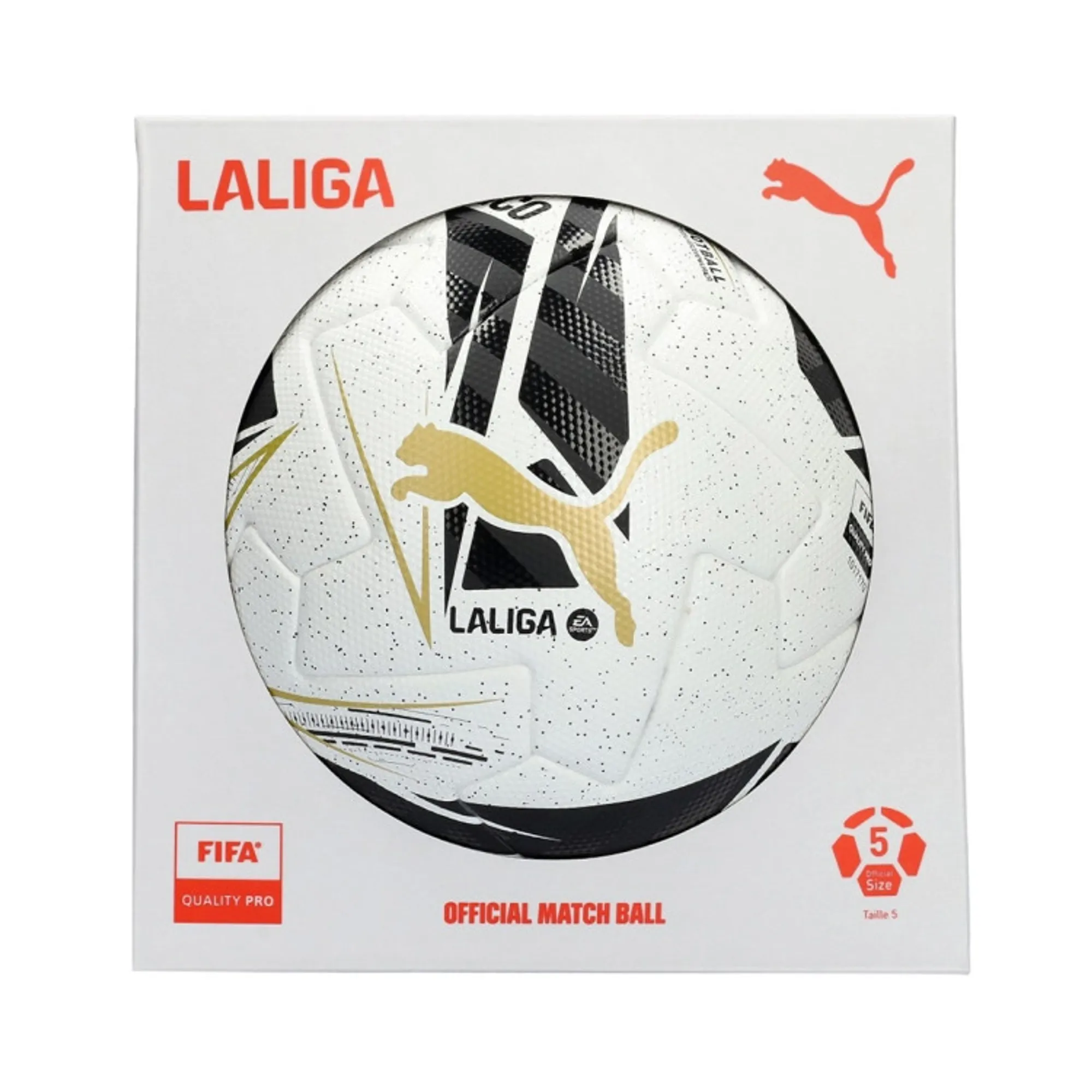 PUMA Orbita LALIGA EL Clasico Official Match Ball - White