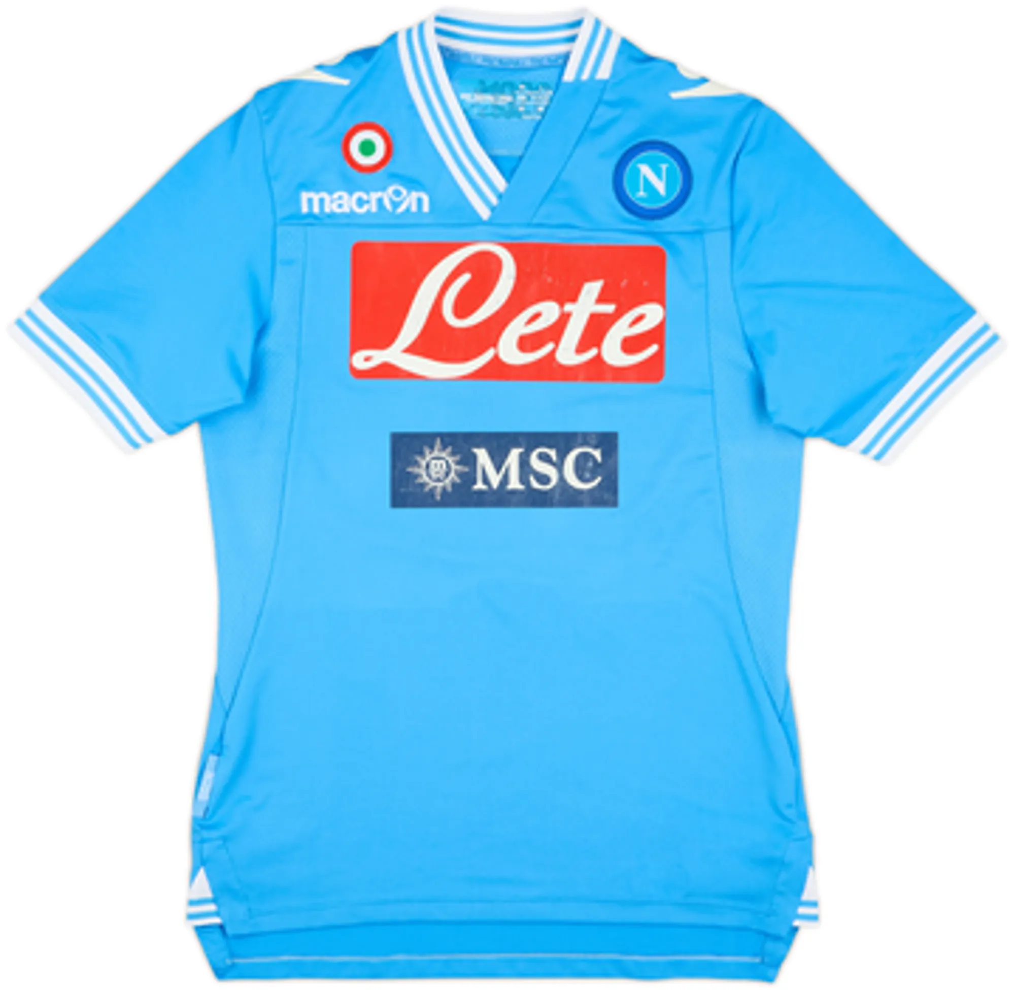 Macron Napoli Mens SS Home Shirt 2012/13