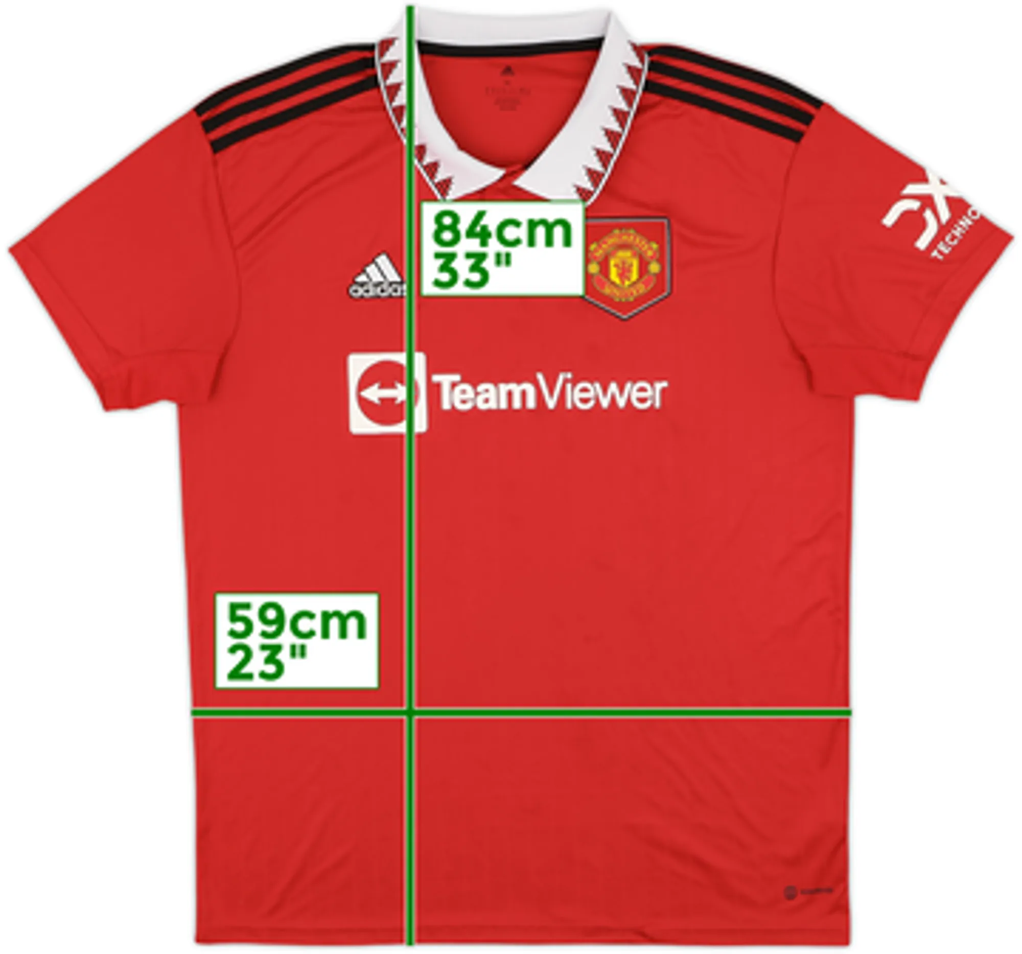adidas Manchester United Mens SS Home Shirt 2022/23