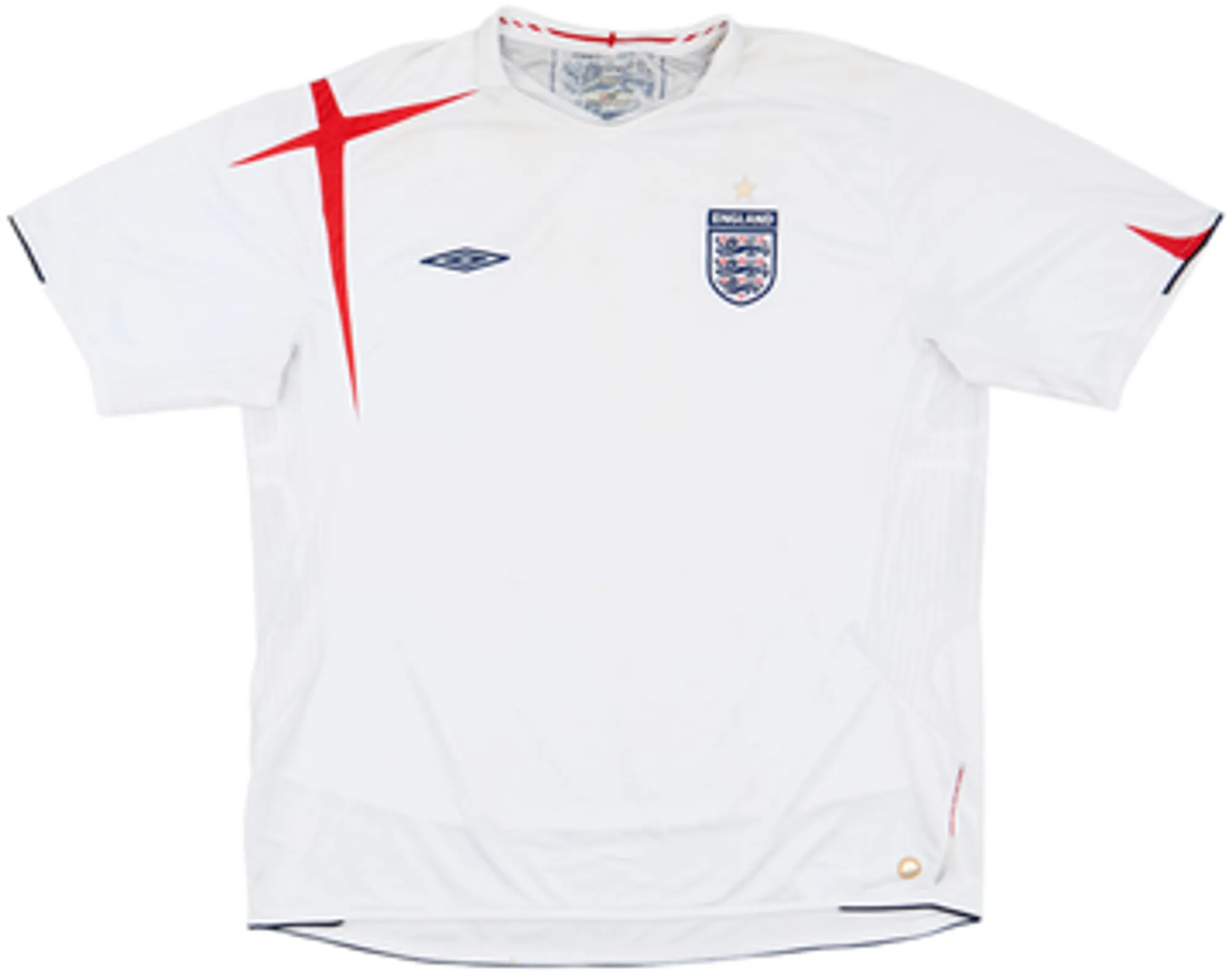 Umbro England Mens SS Home Shirt 2005