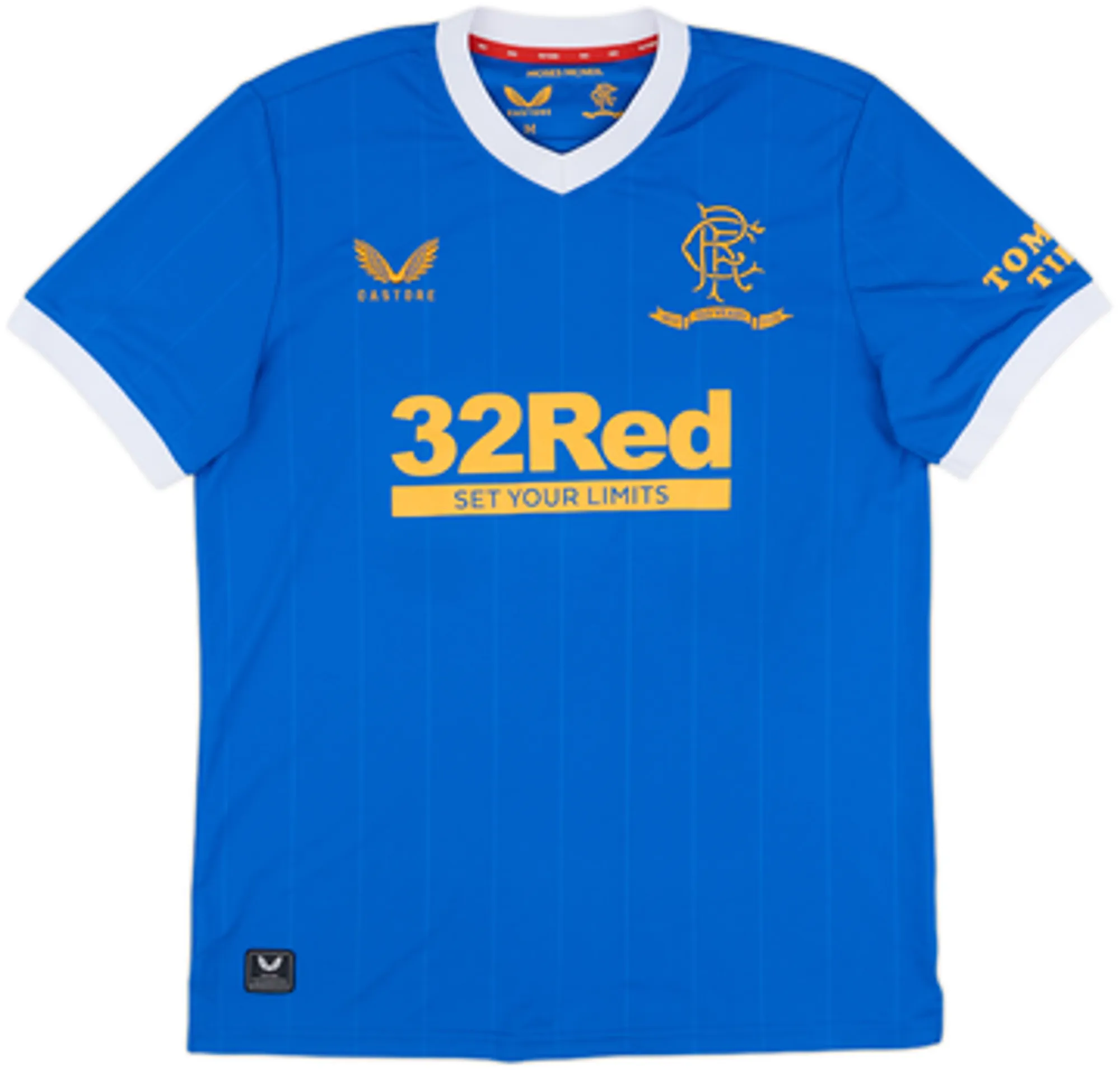 Castore Rangers Mens SS Home Shirt 2021/22