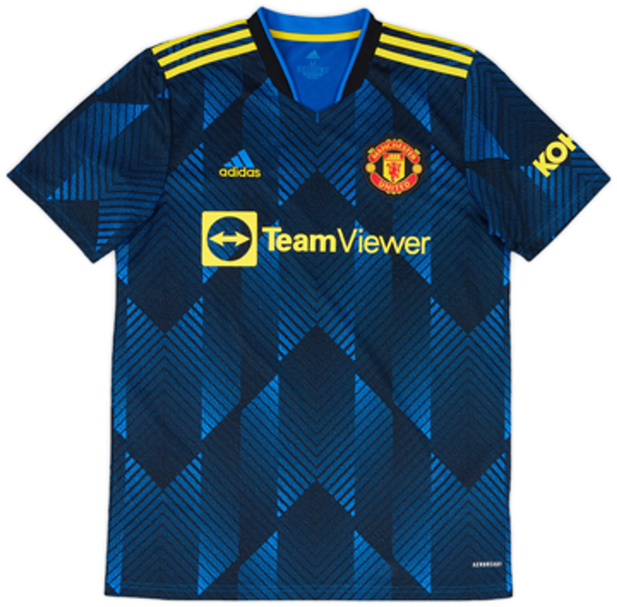 adidas Manchester United Mens SS Third Shirt 2021/22