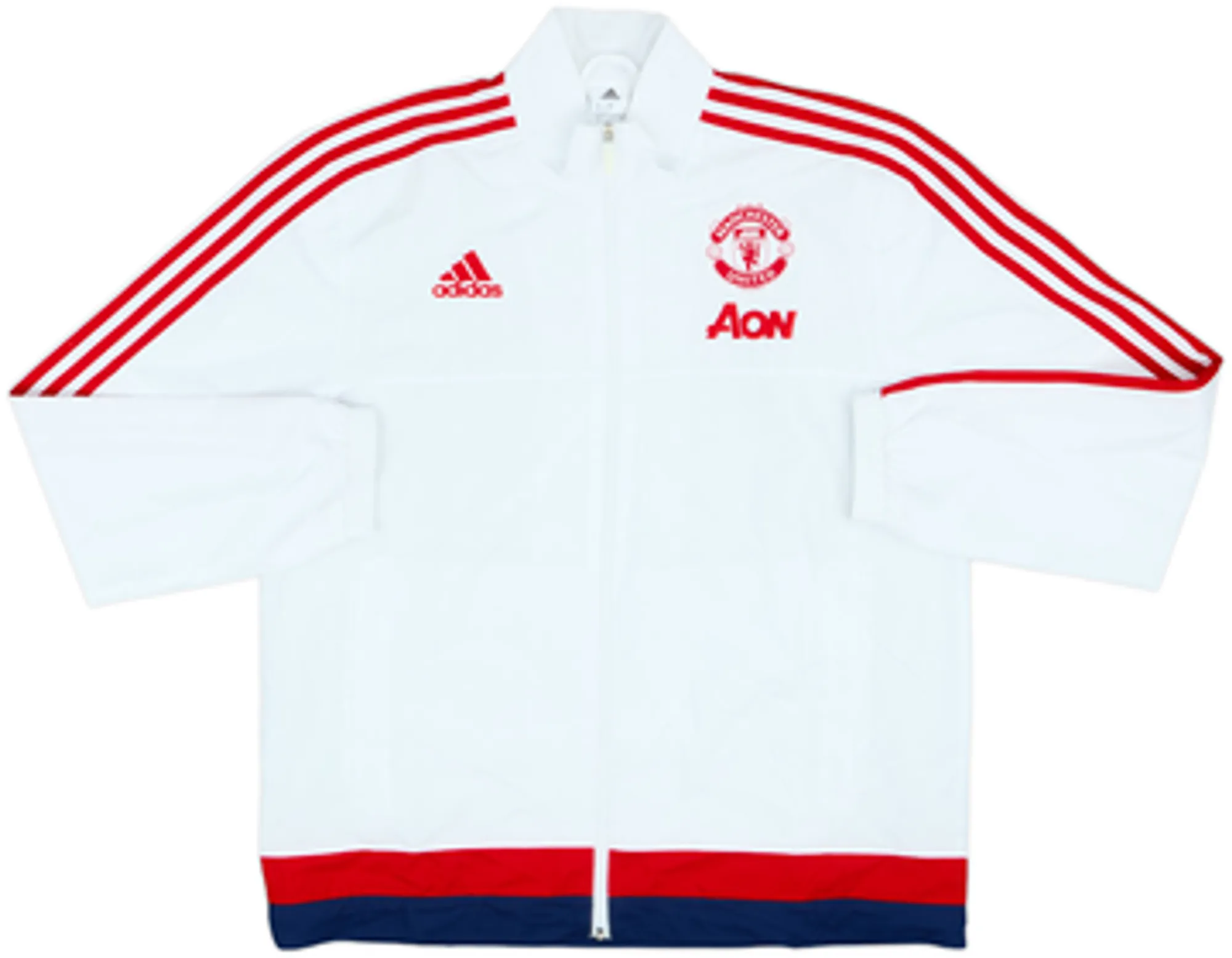 2015-16 Manchester United adidas Track Jacket - 9/10 - (L)