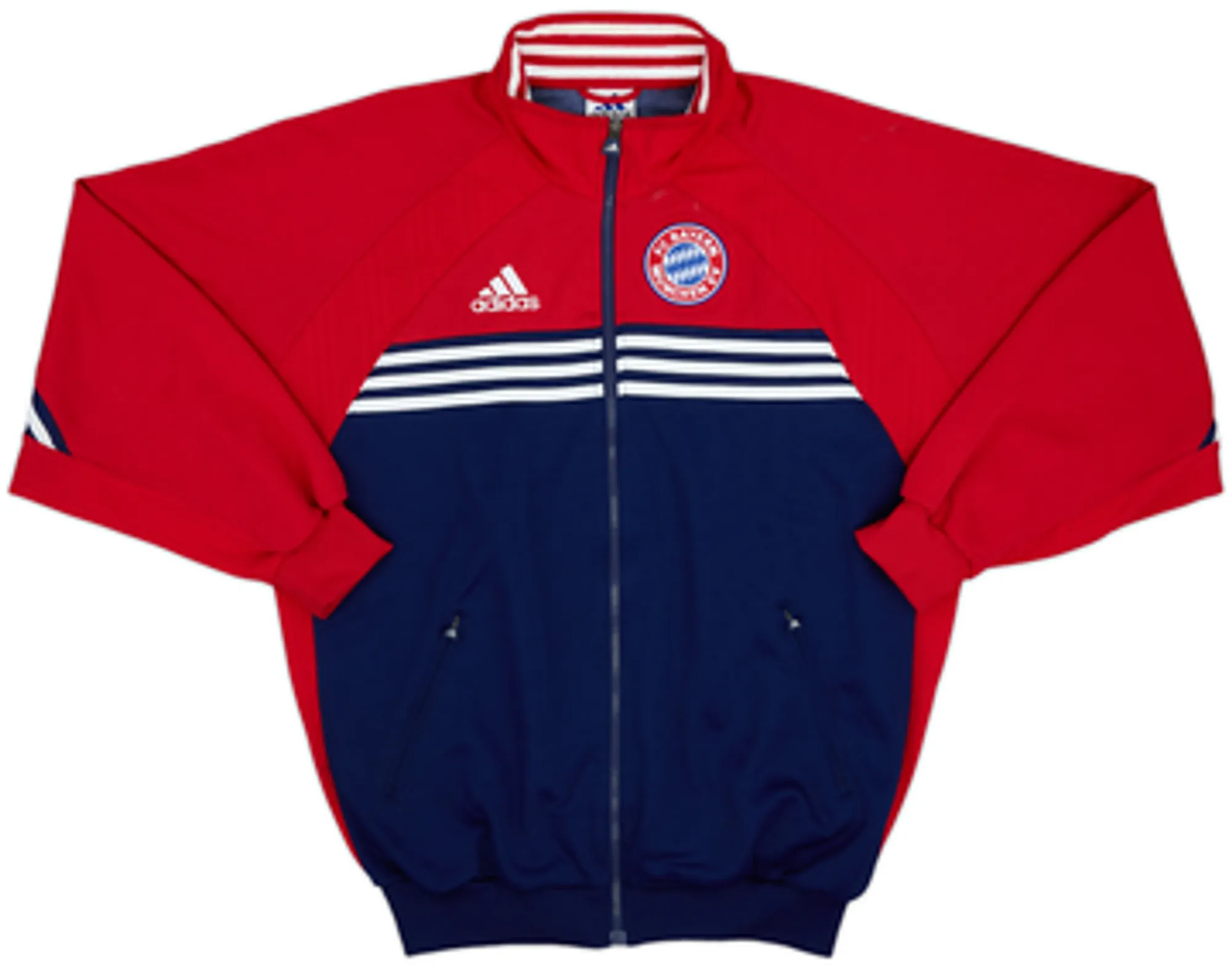 1998-99 Bayern Munich adidas Track Jacket - 8/10 - (L)