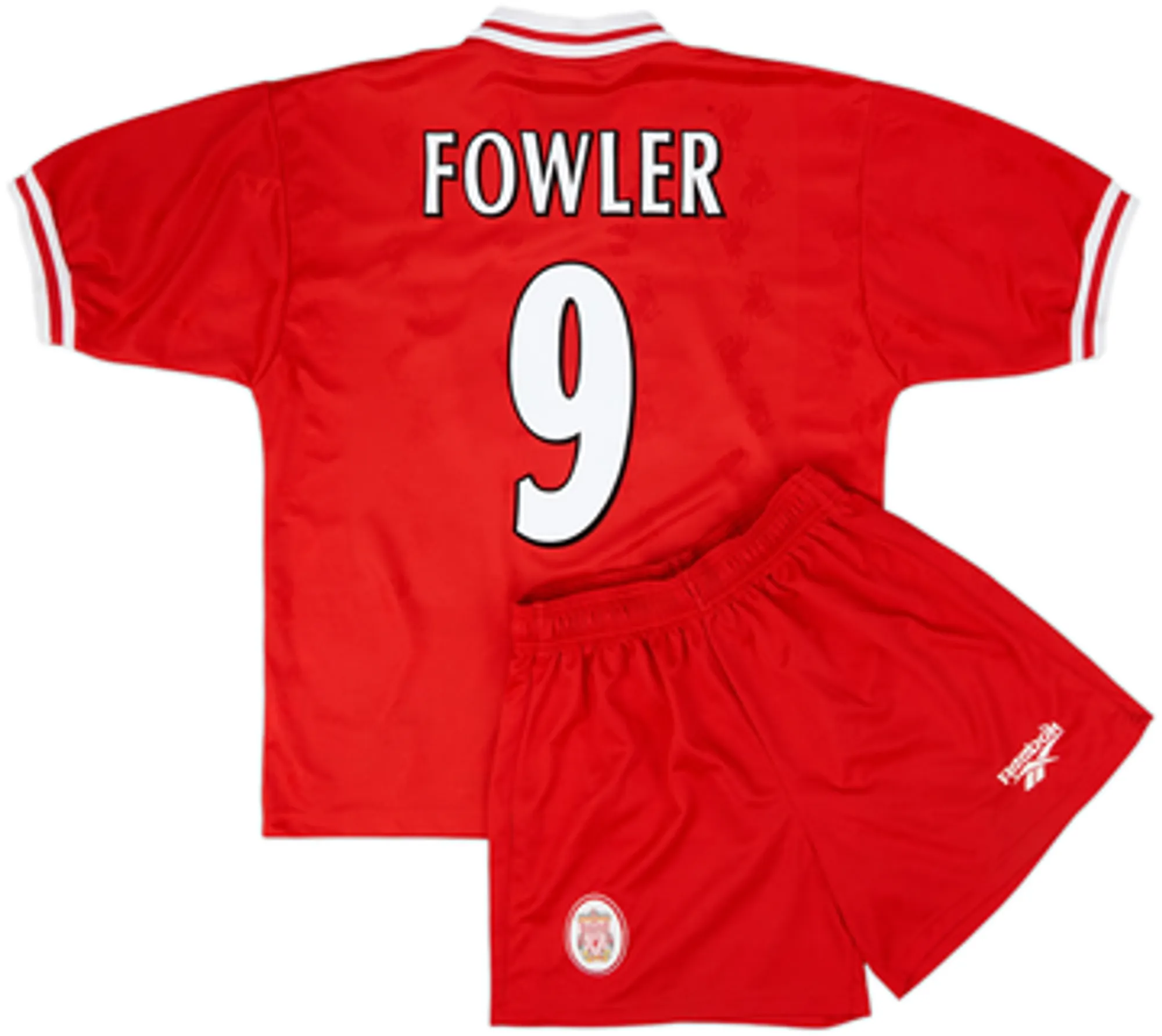 Reebok Liverpool Mens SS Home Shirt 1996/98