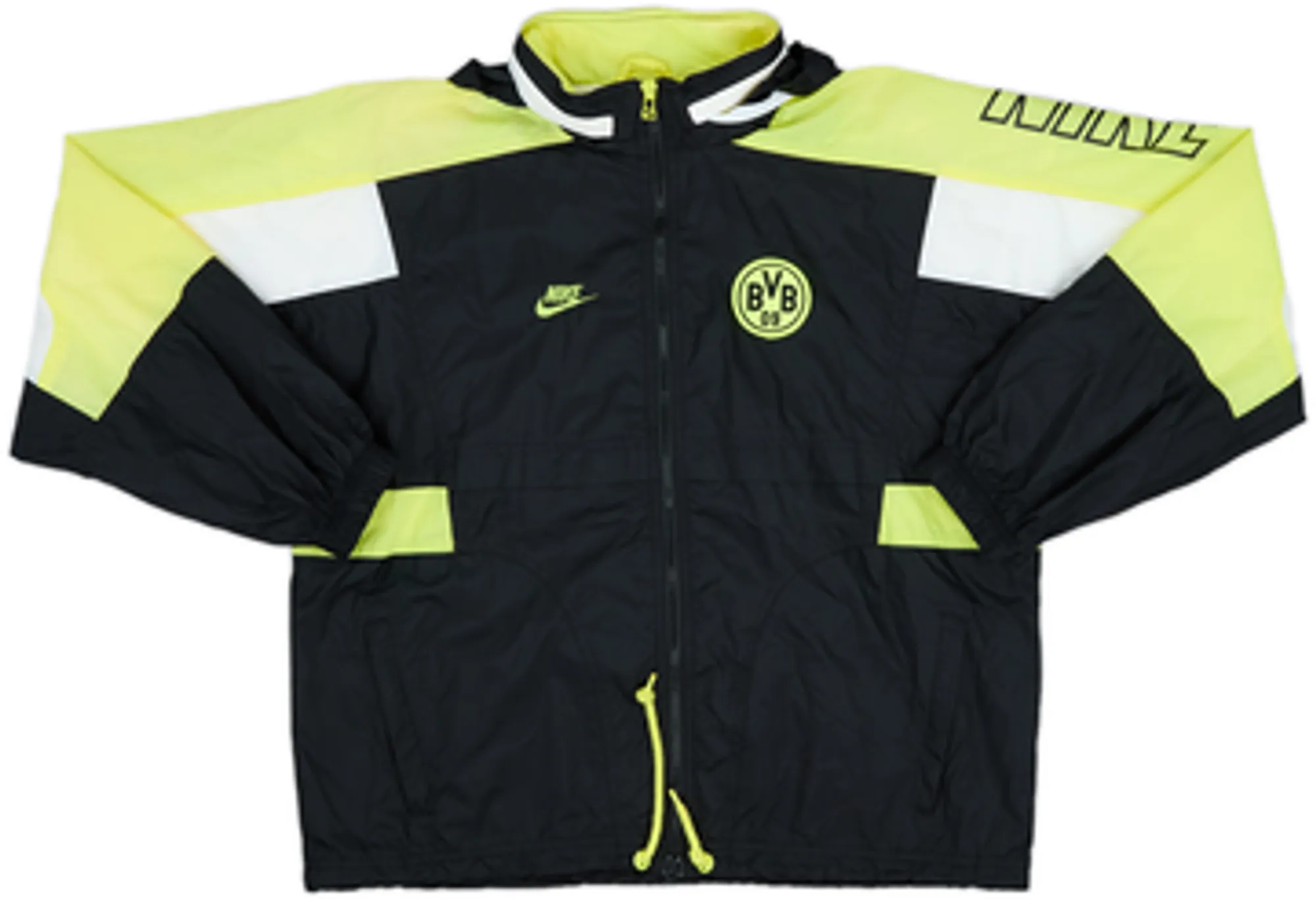1996-97 Borussia Dortmund Nike Hooded Rain Jacket - 6/10 - (XL)