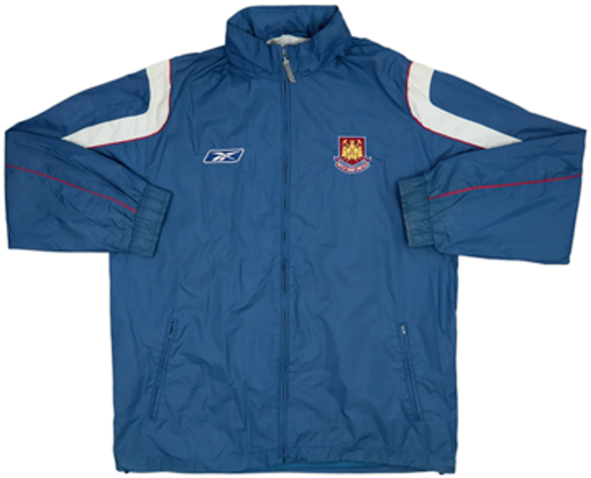 2005-07 West Ham Reebok Hooded Rain Jacket - 4/10 - (L)