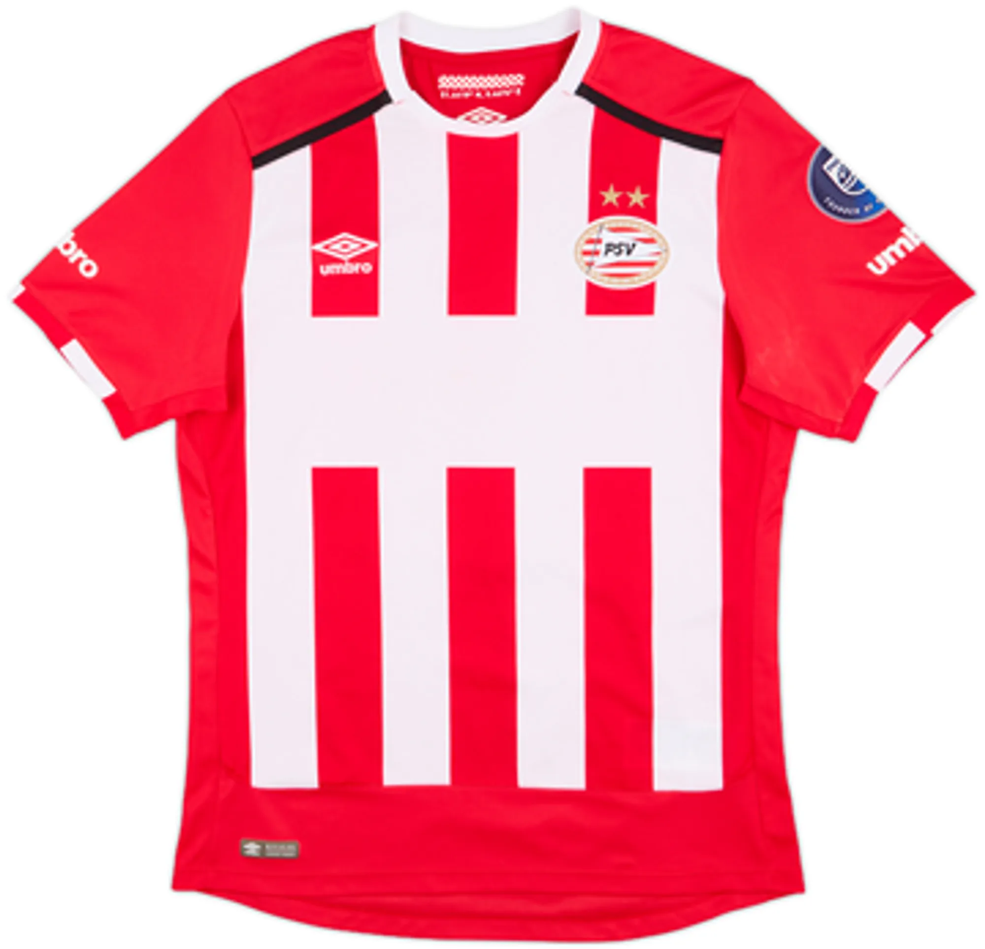 Umbro PSV Eindhoven Mens SS Home Shirt 2016/17