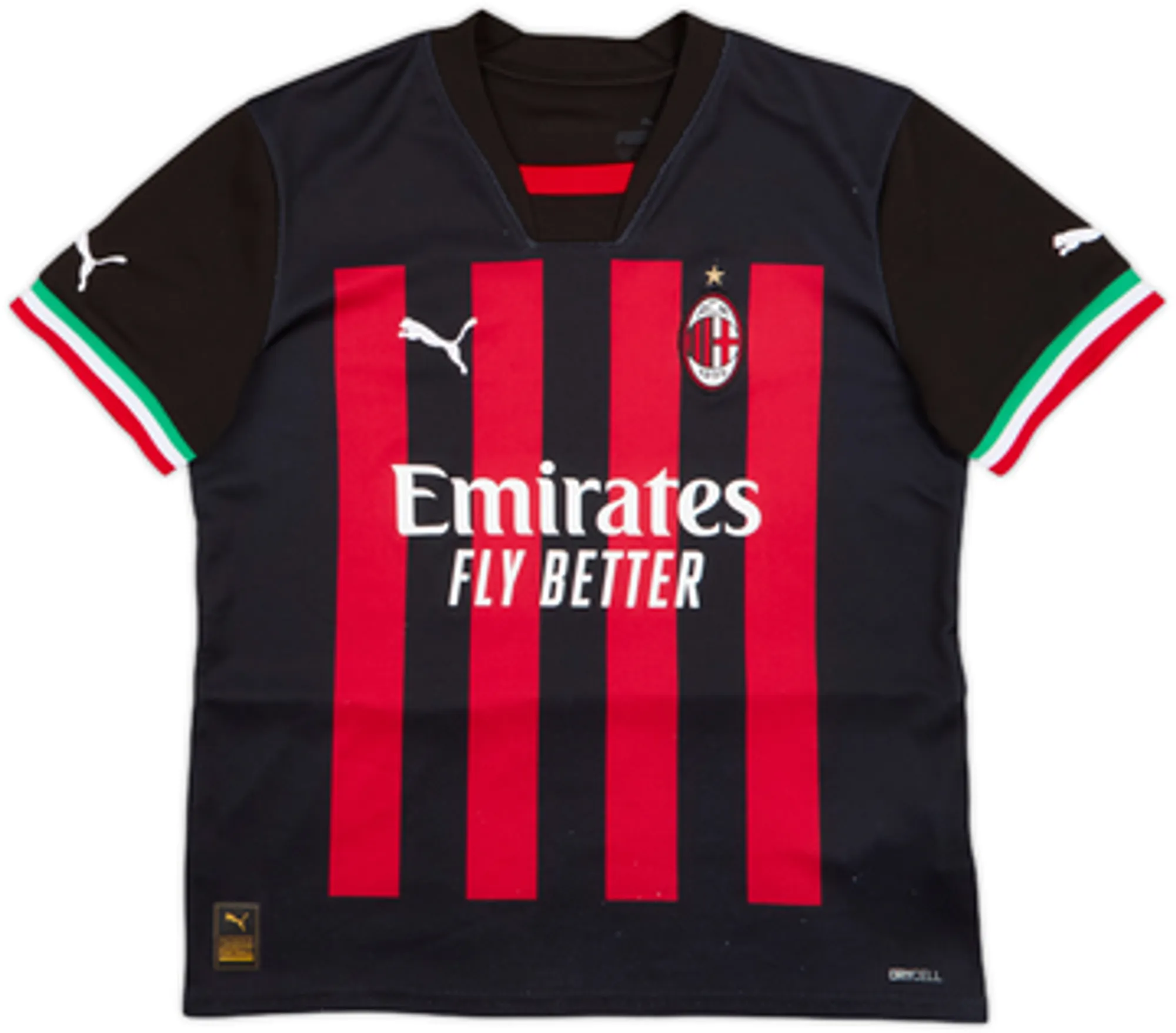 Puma AC Milan Boys SS Home Shirt 2022/23