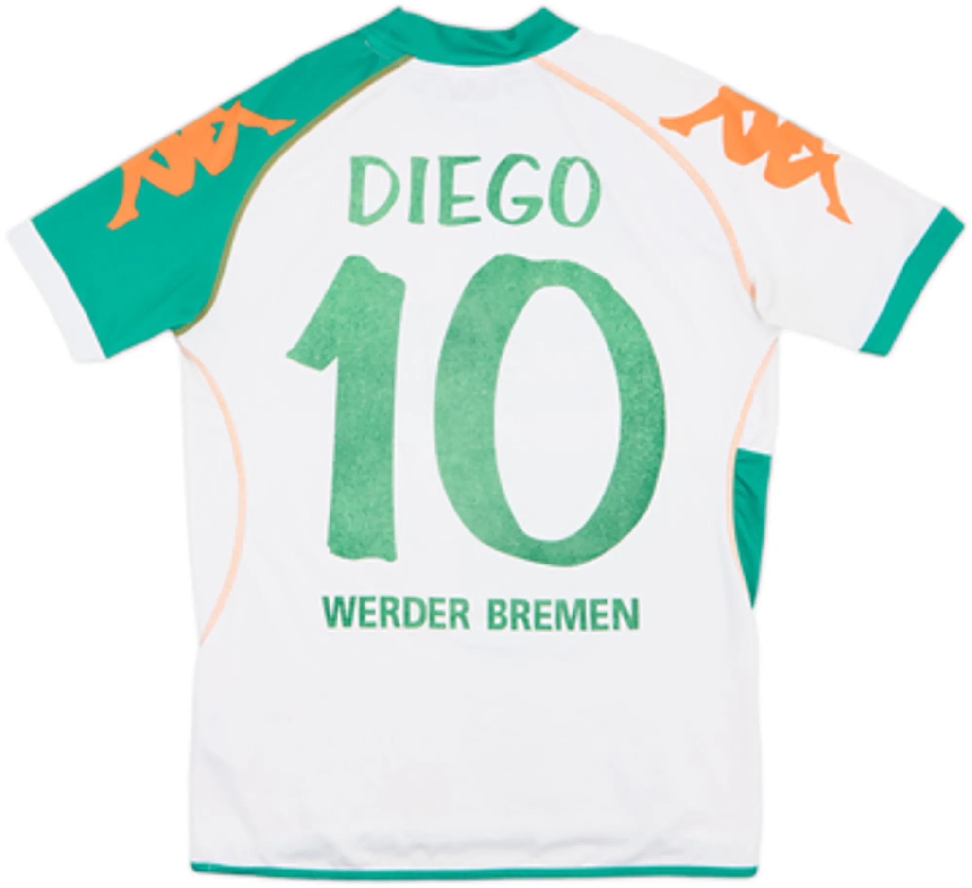 Kappa Werder Bremen Mens SS Home European Shirt 2006/07