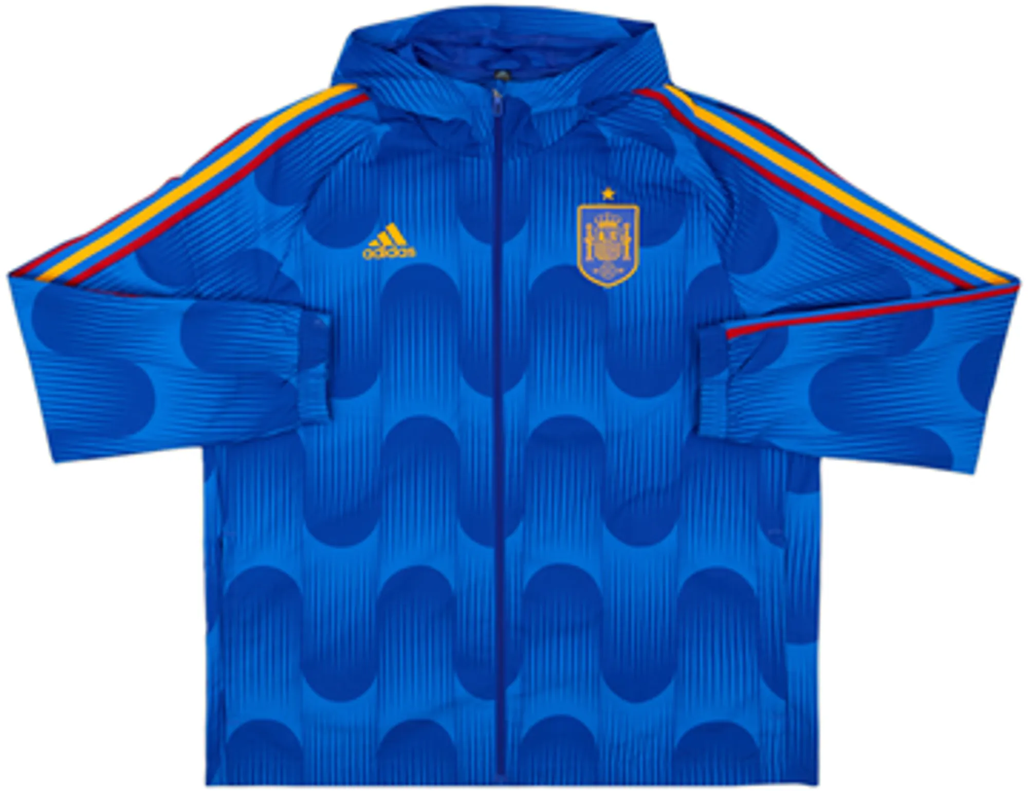 2022-24 Spain adidas Hooded Rain Jacket - 9/10 - (XL)