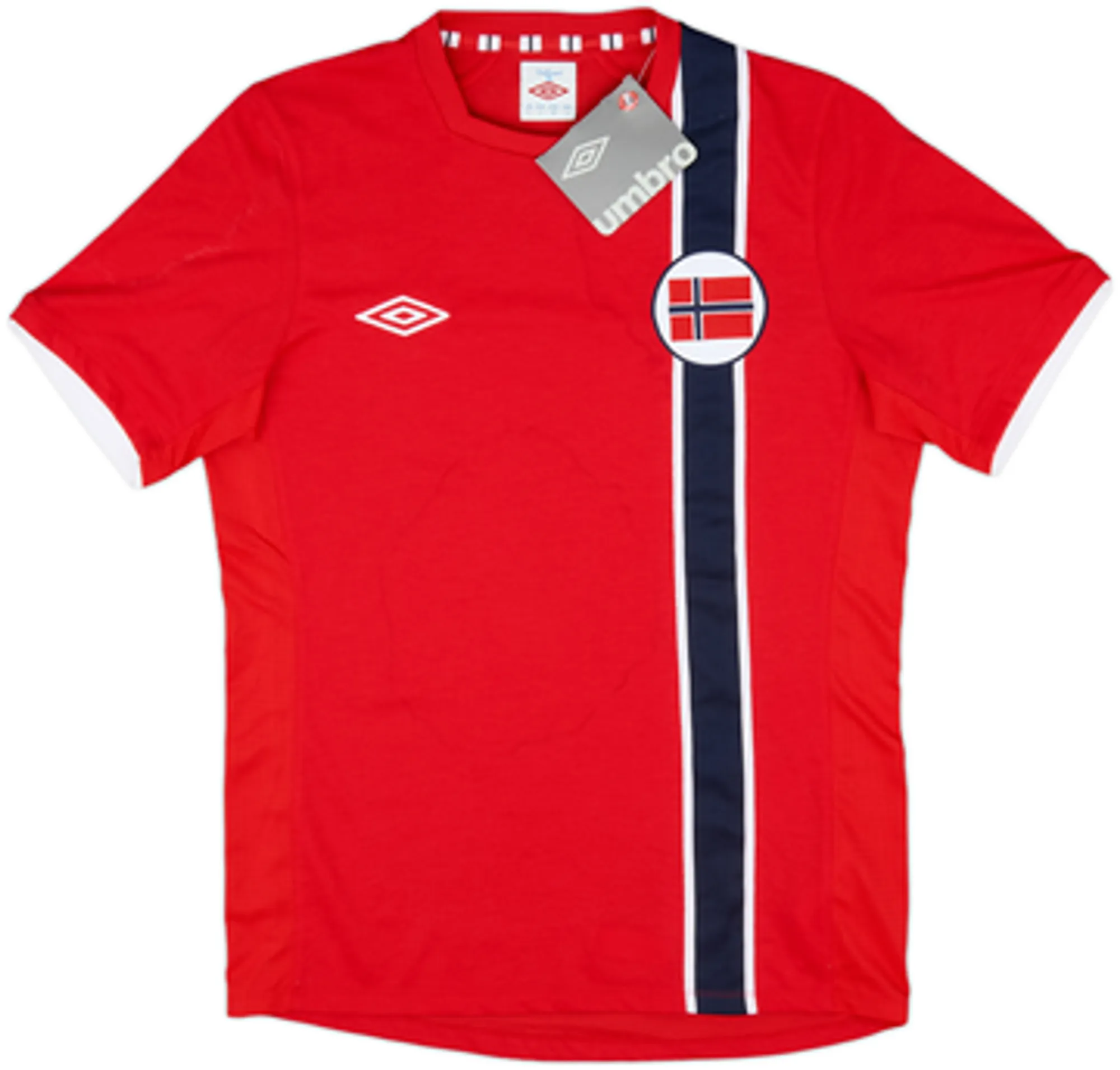 Umbro Norway Mens SS Home Shirt 2012