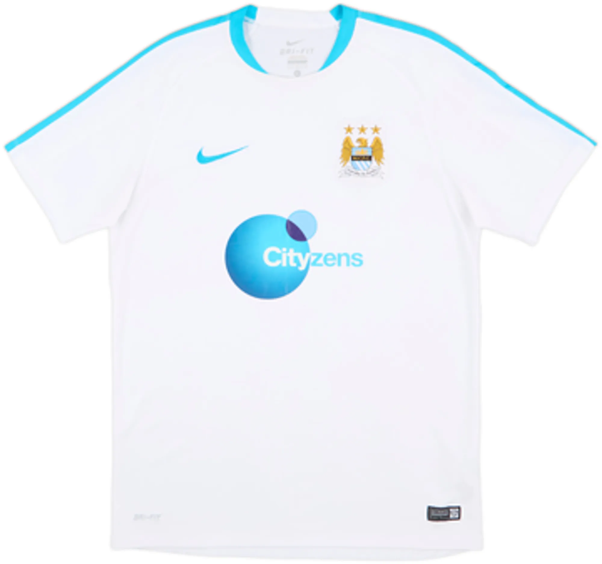 Nike Manchester City Mens SS Home Shirt 2016/17
