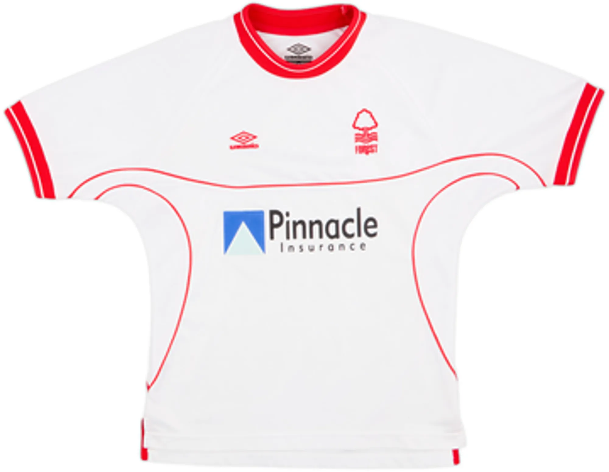 Umbro Nottingham Forest Boys SS Away Shirt 2000/01