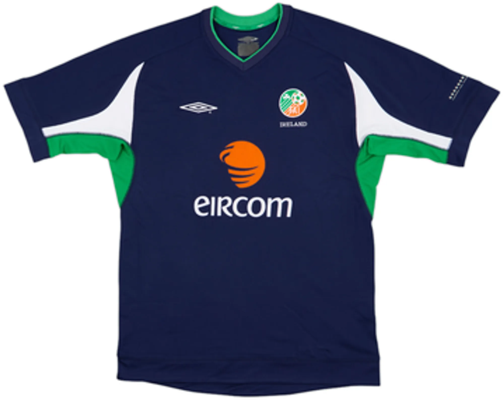 Umbro Republic of Ireland Mens SS Home Shirt 2002