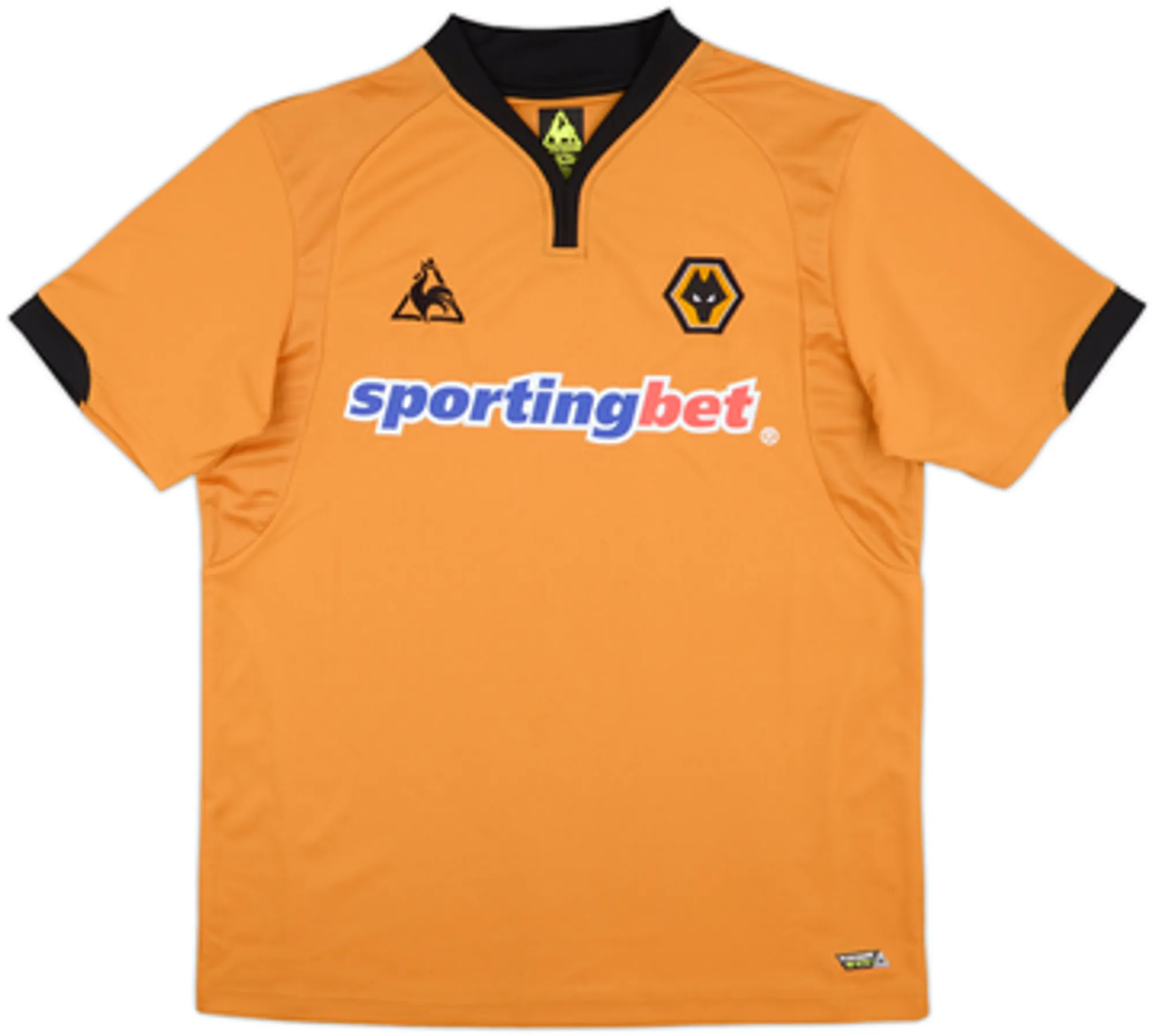 LeCoqSportif Wolverhampton Wanderers Mens SS Home Shirt 2009/10