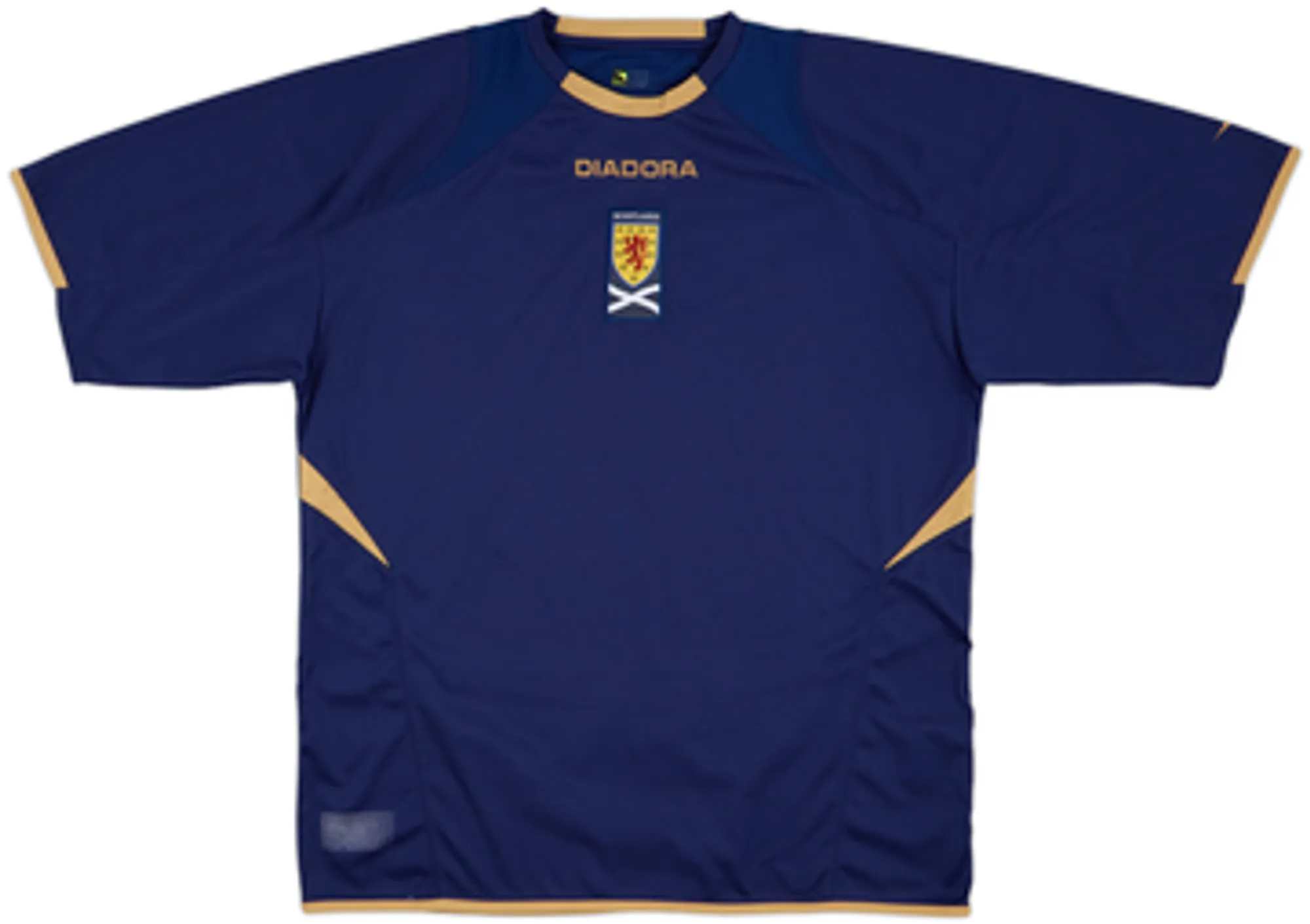 Diadora Scotland Mens SS Home Shirt 2007