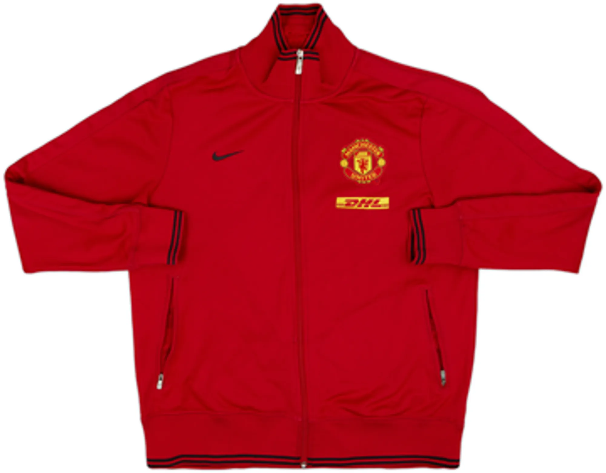2012-13 Manchester United Nike Track Jacket - 7/10 - (XL)