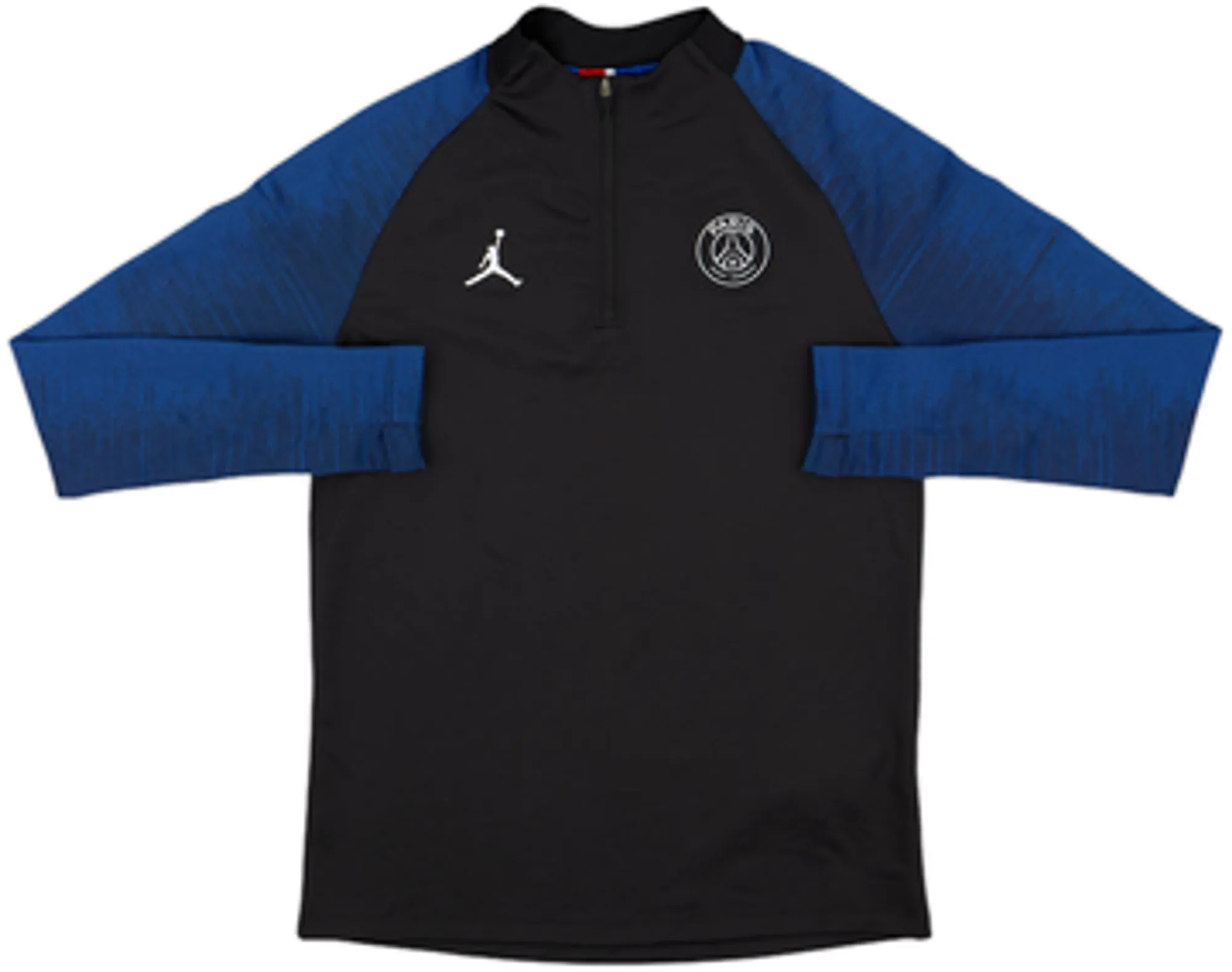 2020-21 Paris Saint-Germain Nike/Jordan 1/4 Zip Drill Top - 9/10 - (L.Boys)