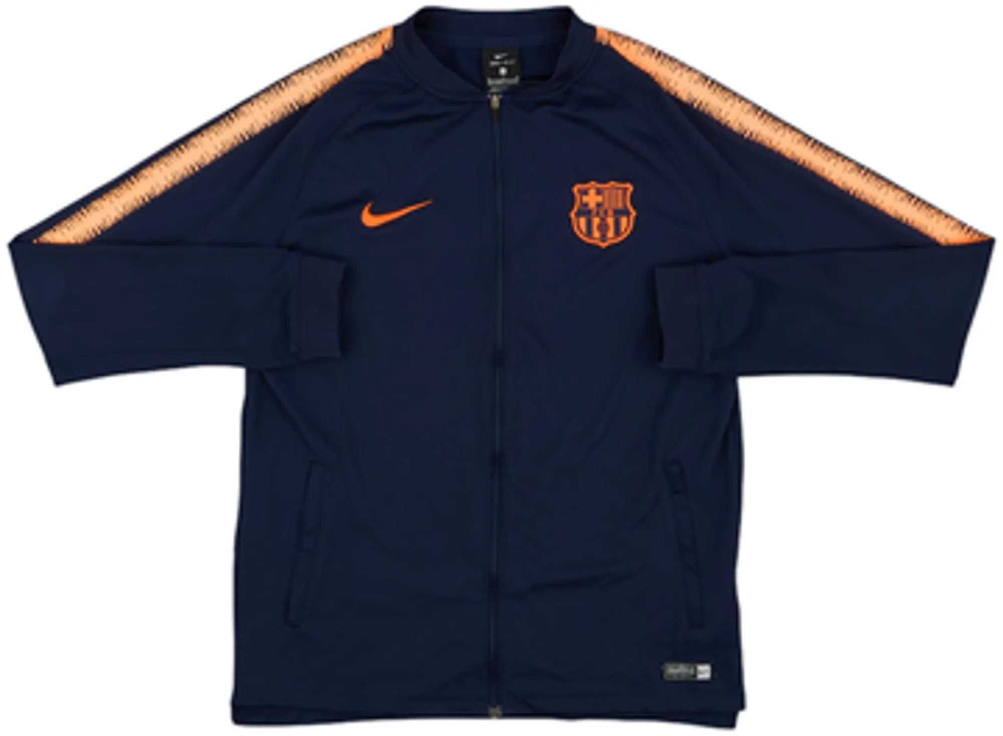 2018-19 Barcelona Nike Track Jacket - 8/10 - (XL.Boys)