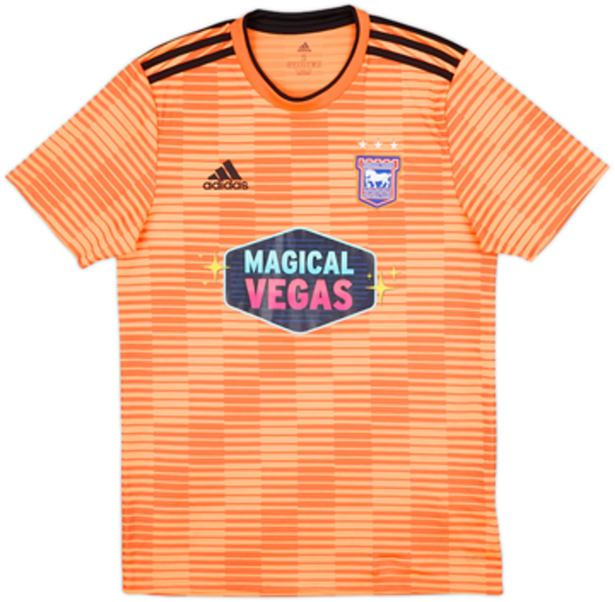 adidas Ipswich Town Mens SS Away Shirt 2018/20