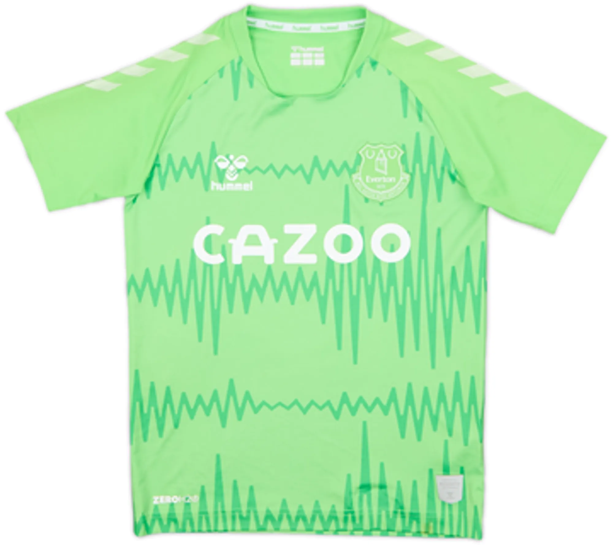 2020-21 Everton GK S/S Shirt - 8/10 - (L.Boys)