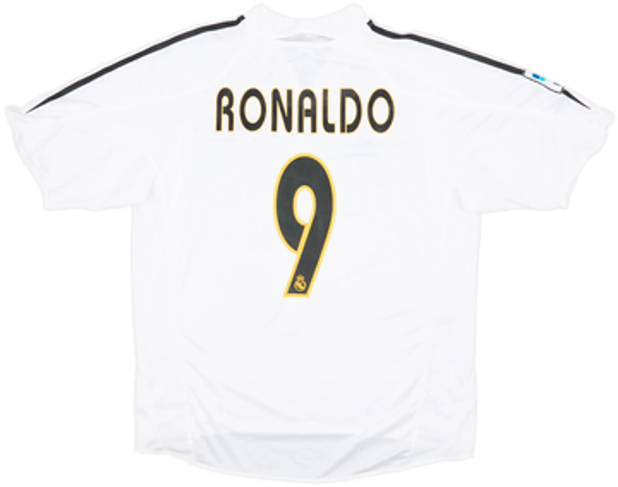 adidas Real Madrid Mens SS Home Shirt 2004/05