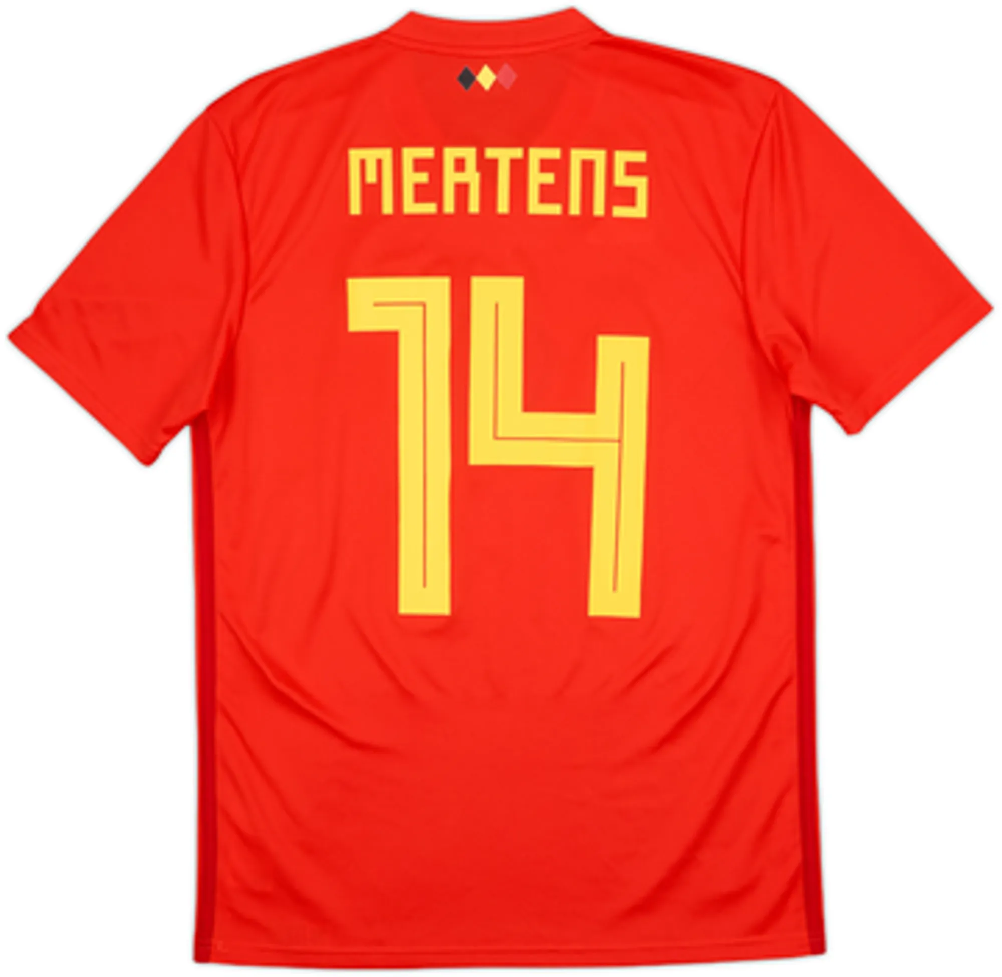 adidas Belgium Mens SS Home Shirt 2018