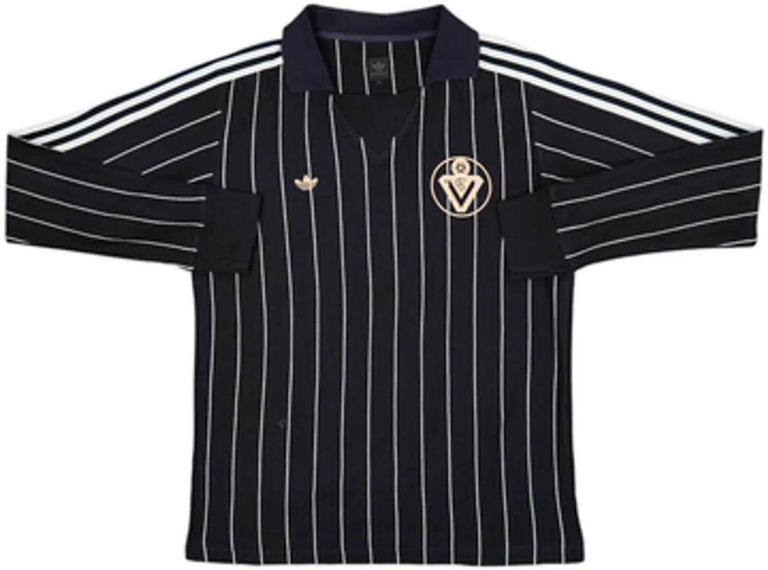 adidas Originals Bordeaux Mens LS Home Shirt 2004/05
